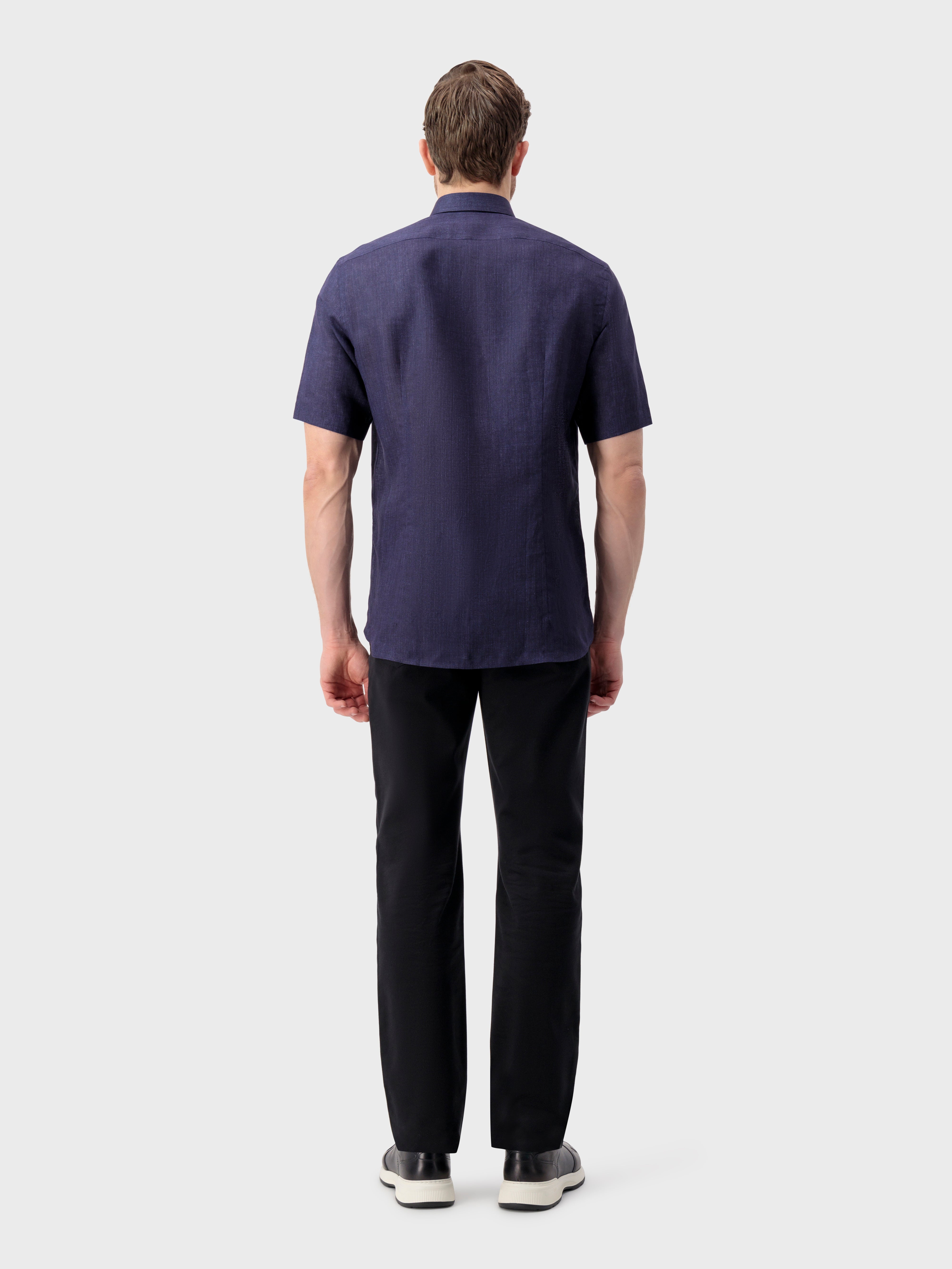 Linen Shirt - Blue Navy