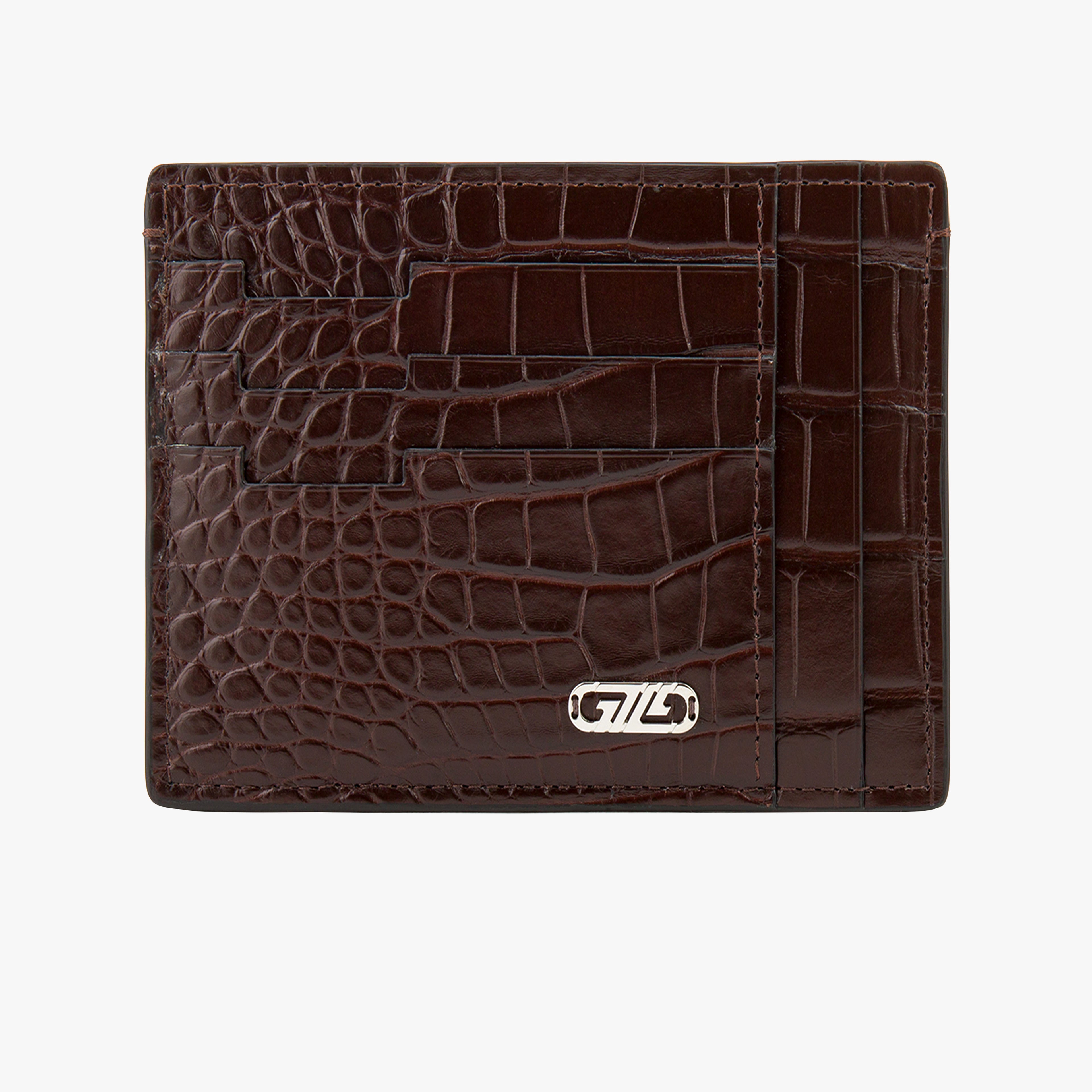 Zilli Crocodile Card Holder