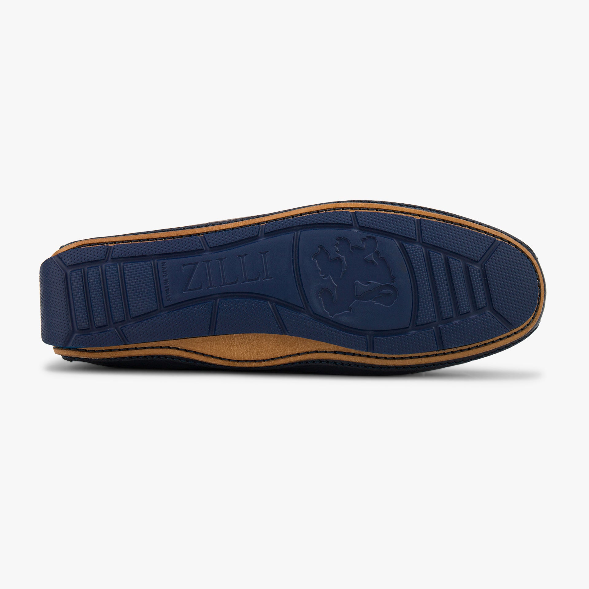 Zilli Semi-Matt Caiman Skin Slip-On