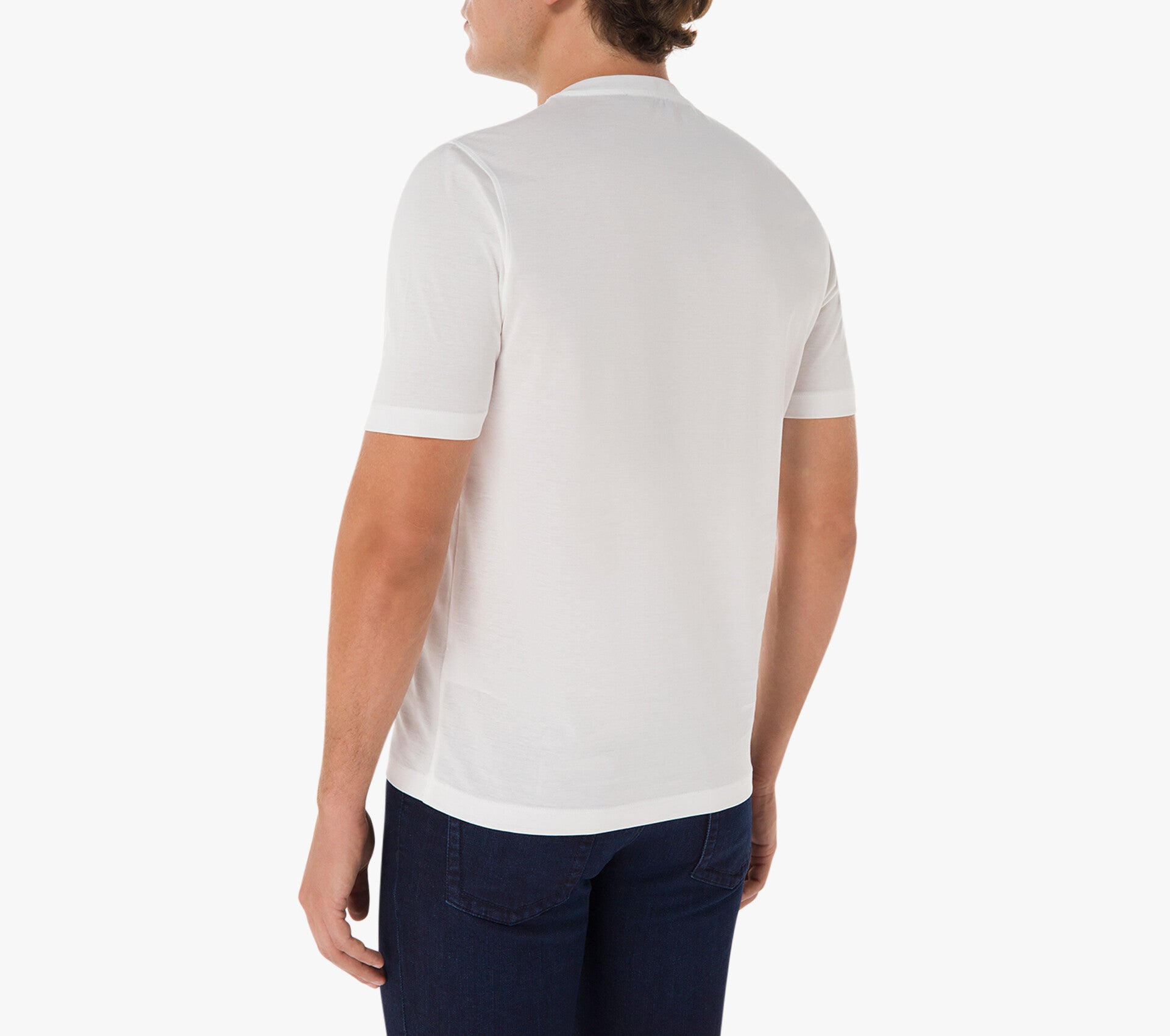 Zilli Round Neck T-shirt - Cursive Zilli Pattern