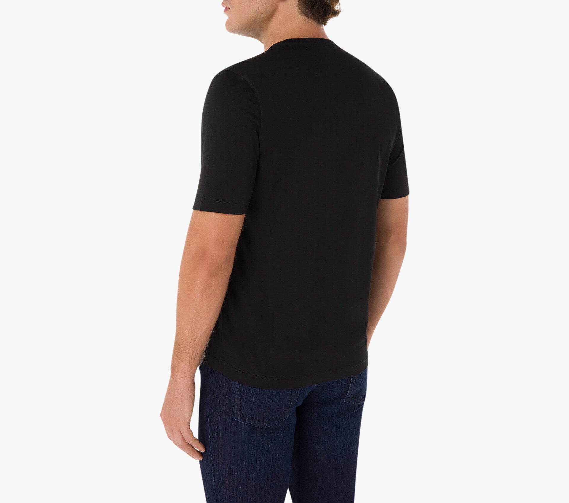 Zilli Round Neck T-shirt - Cursive Zilli Pattern