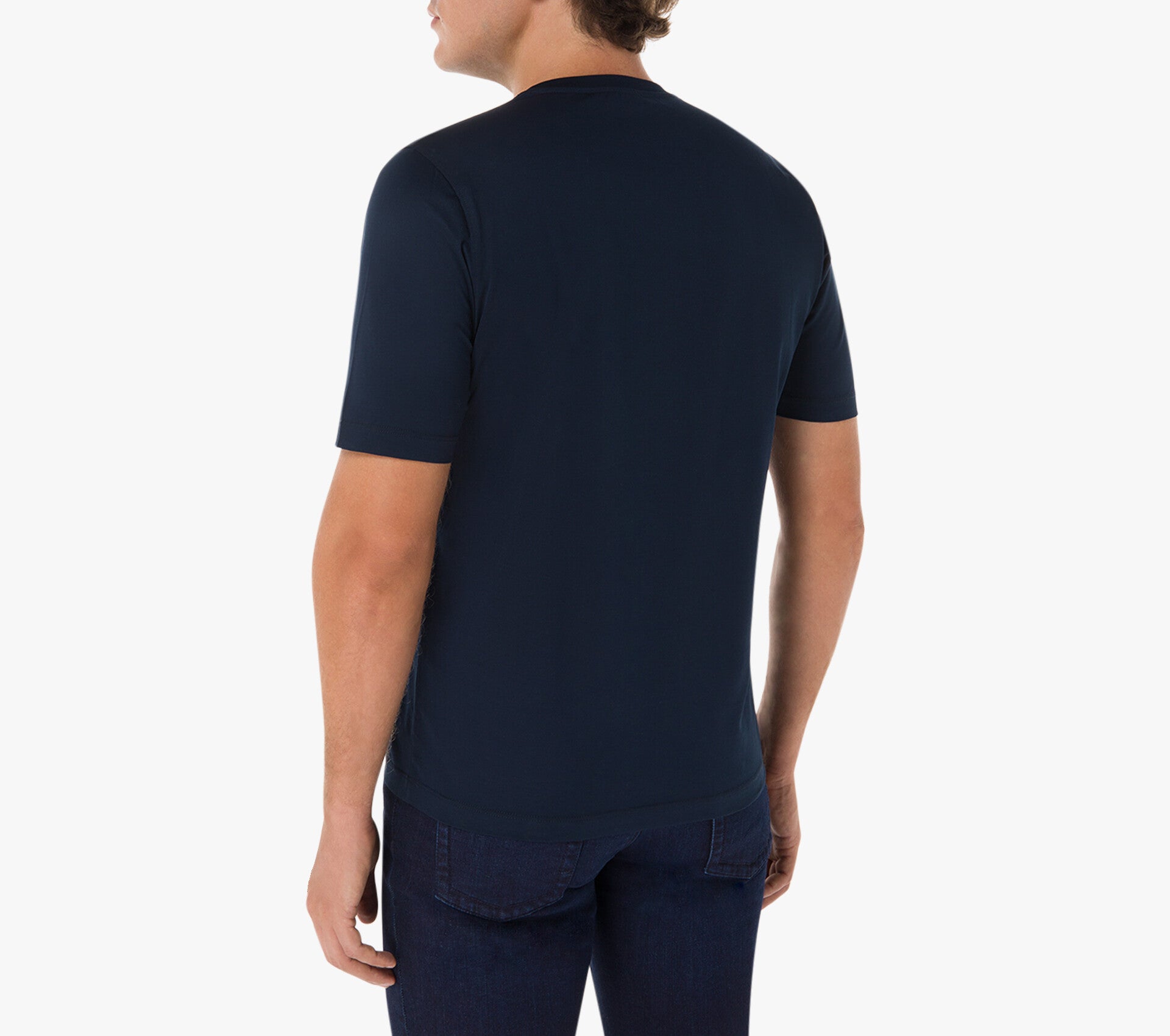 Zilli Round Neck T-shirt - Cursive Zilli Pattern