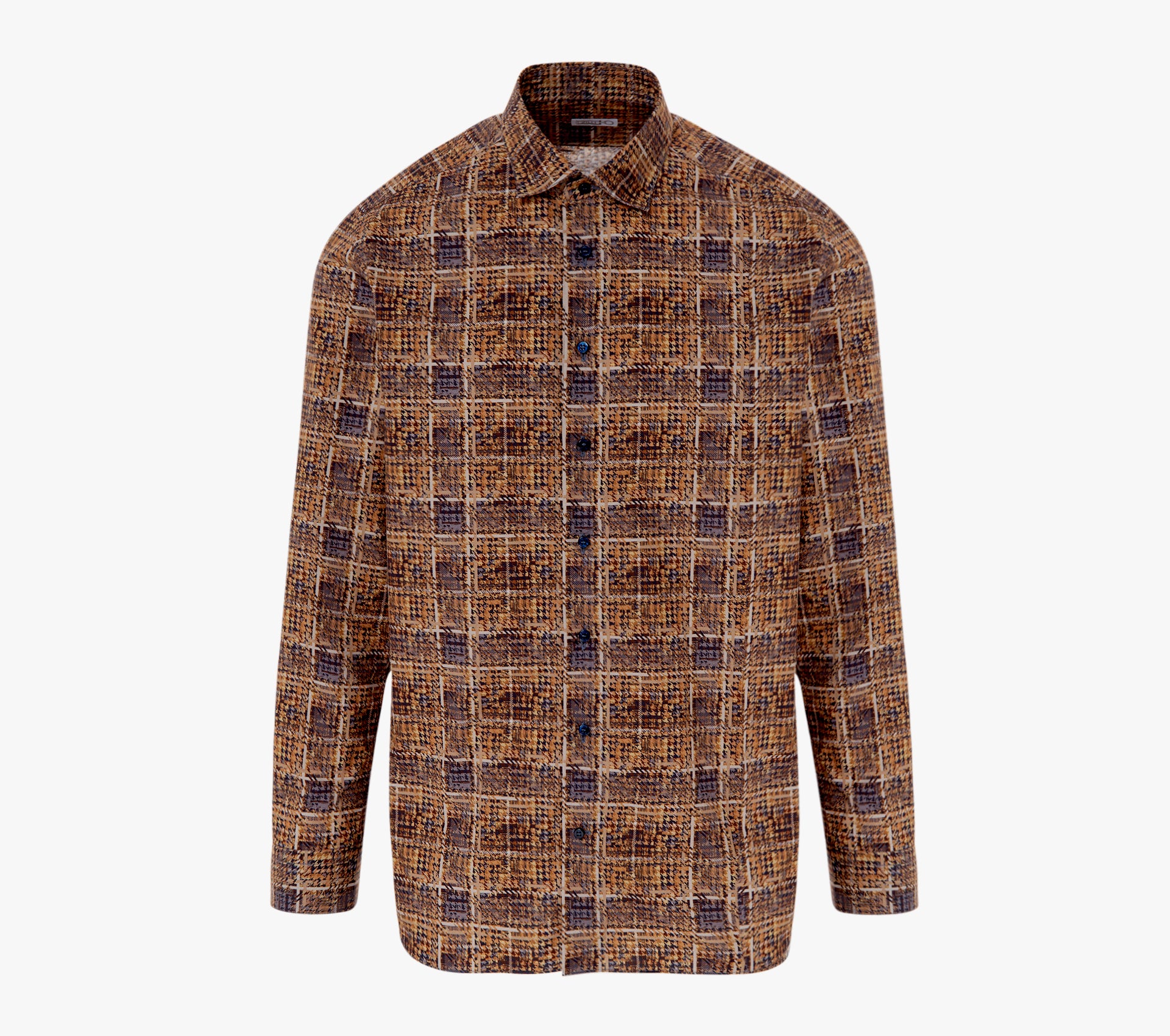 Classic Cotton-Flannel Long-Sleeve Shirt