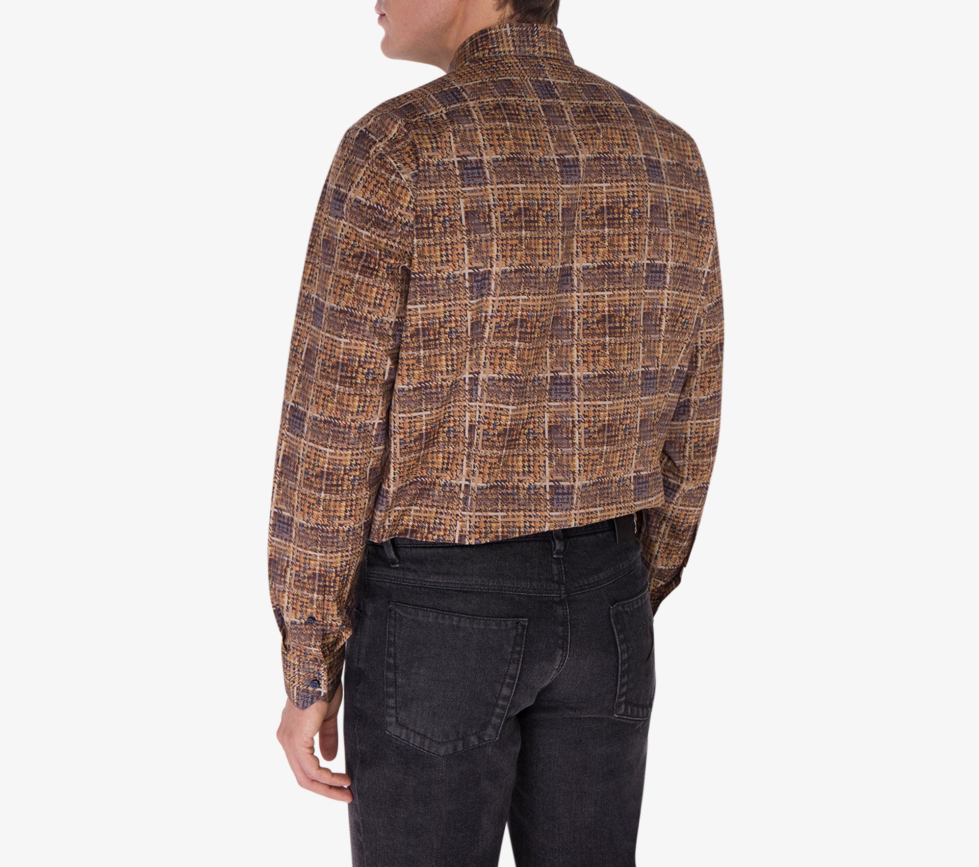 Classic Cotton-Flannel Long-Sleeve Shirt