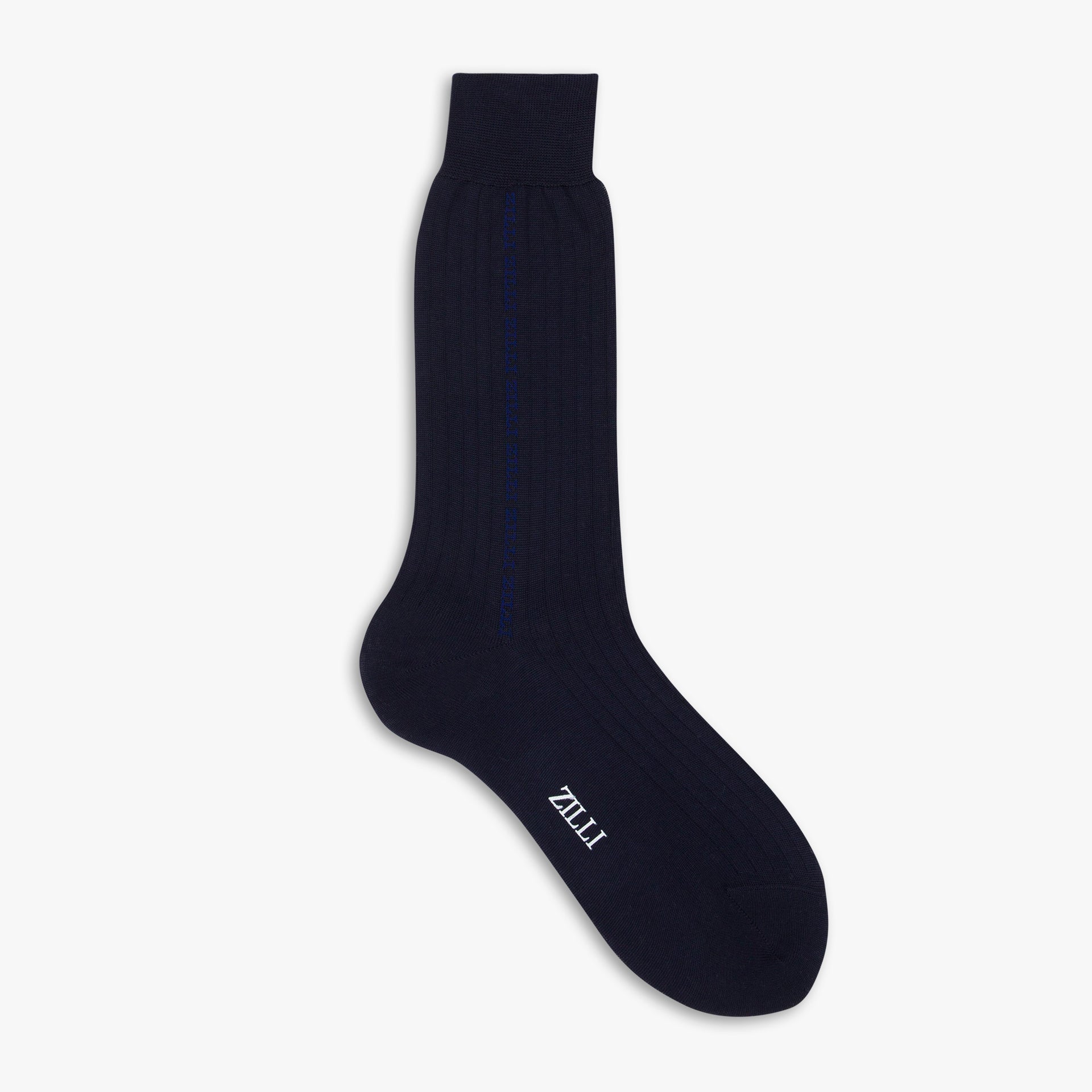 Zilli Ribbed Mid-Calf Socks