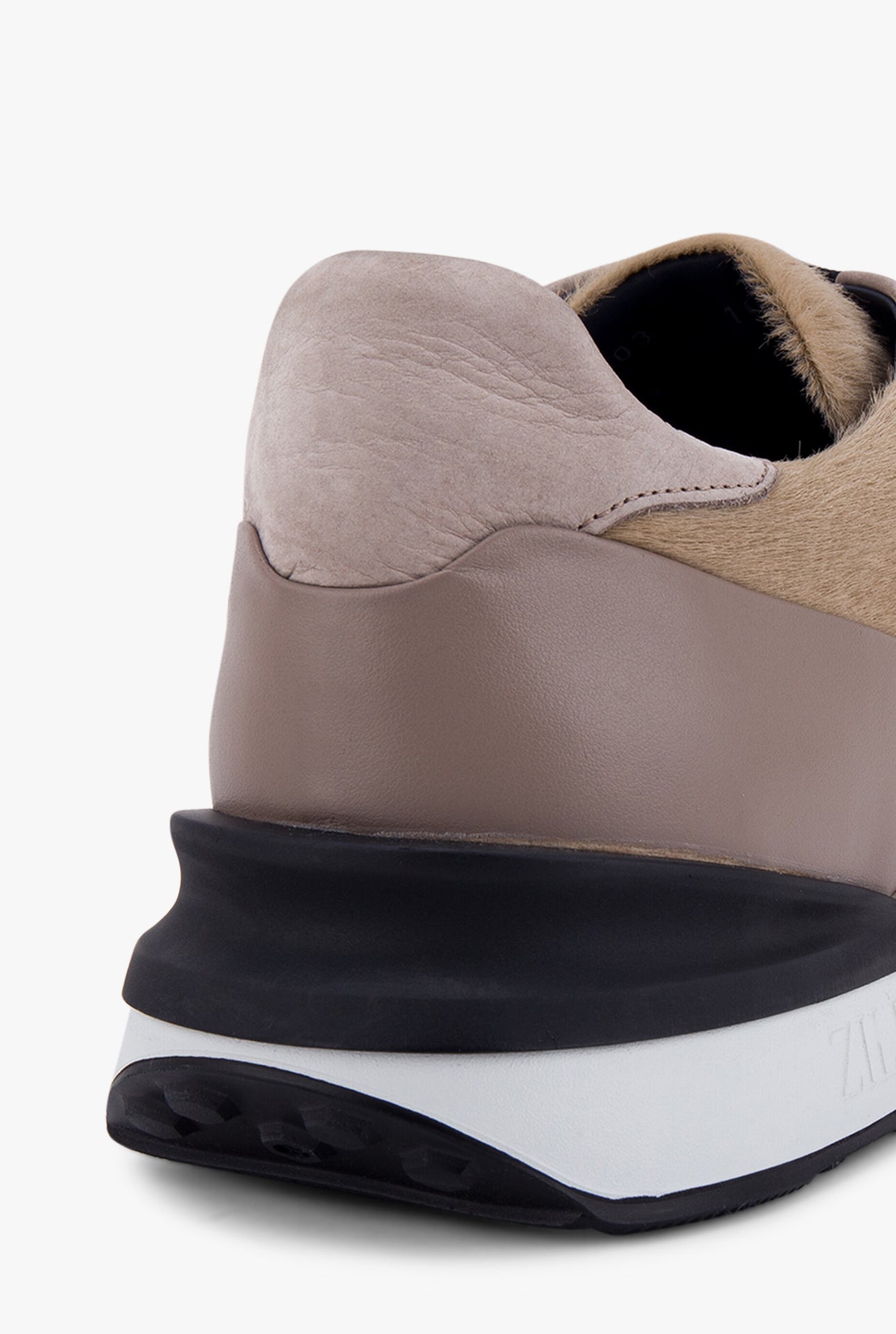 Suede Calfskin Sneakers with ZILLI Signature