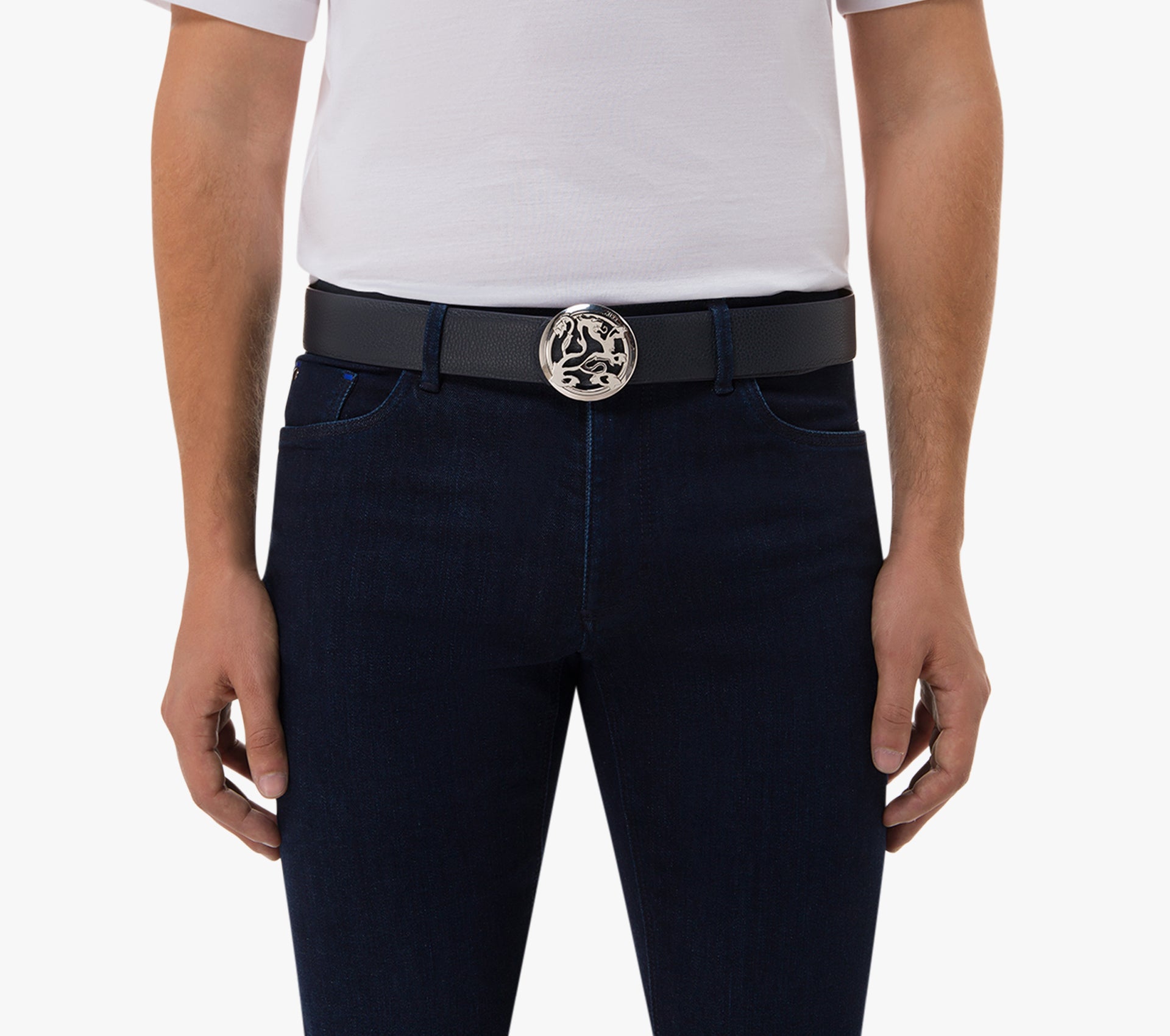 Lion Buckle Belt