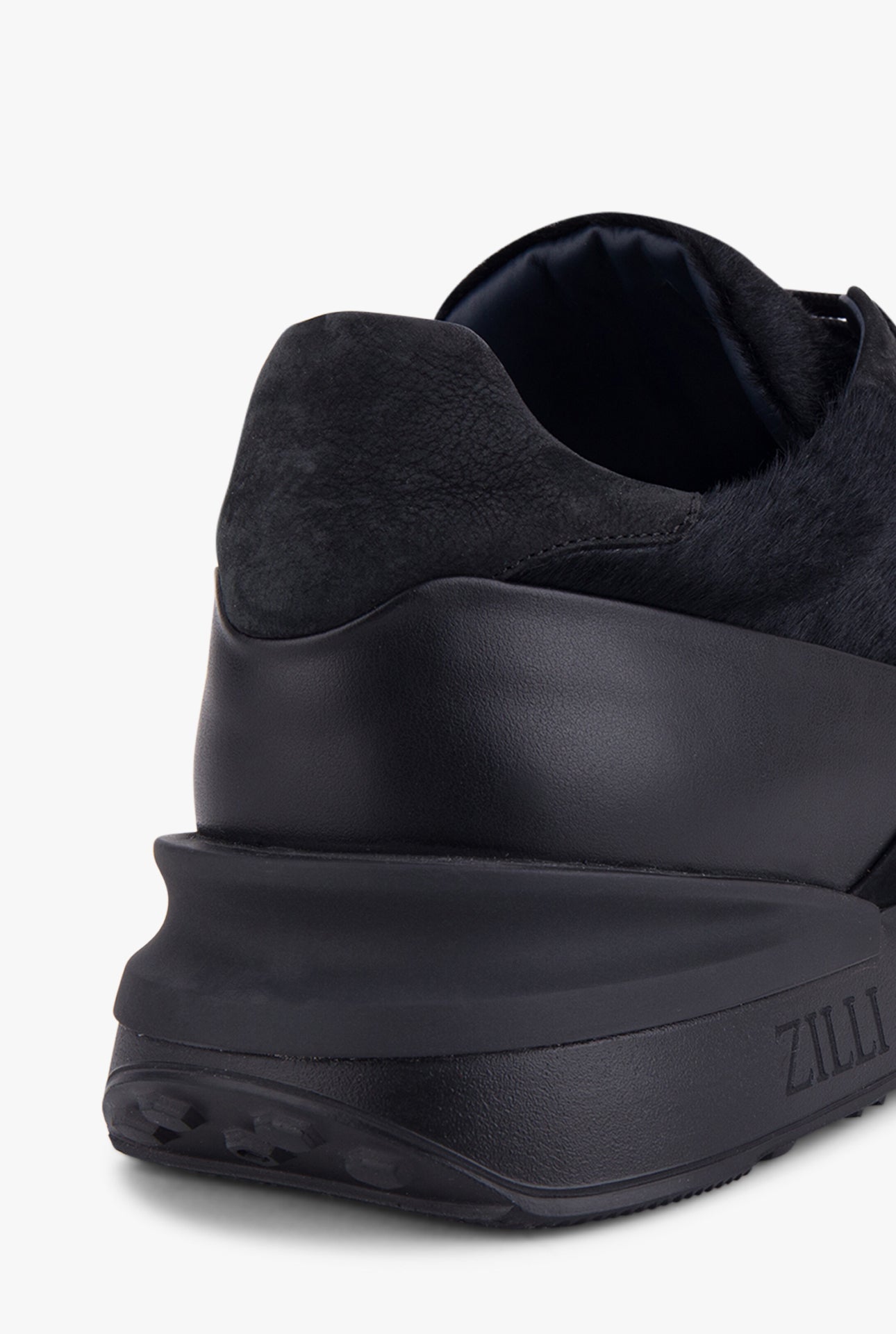 Suede Calfskin Sneakers with ZILLI Signature