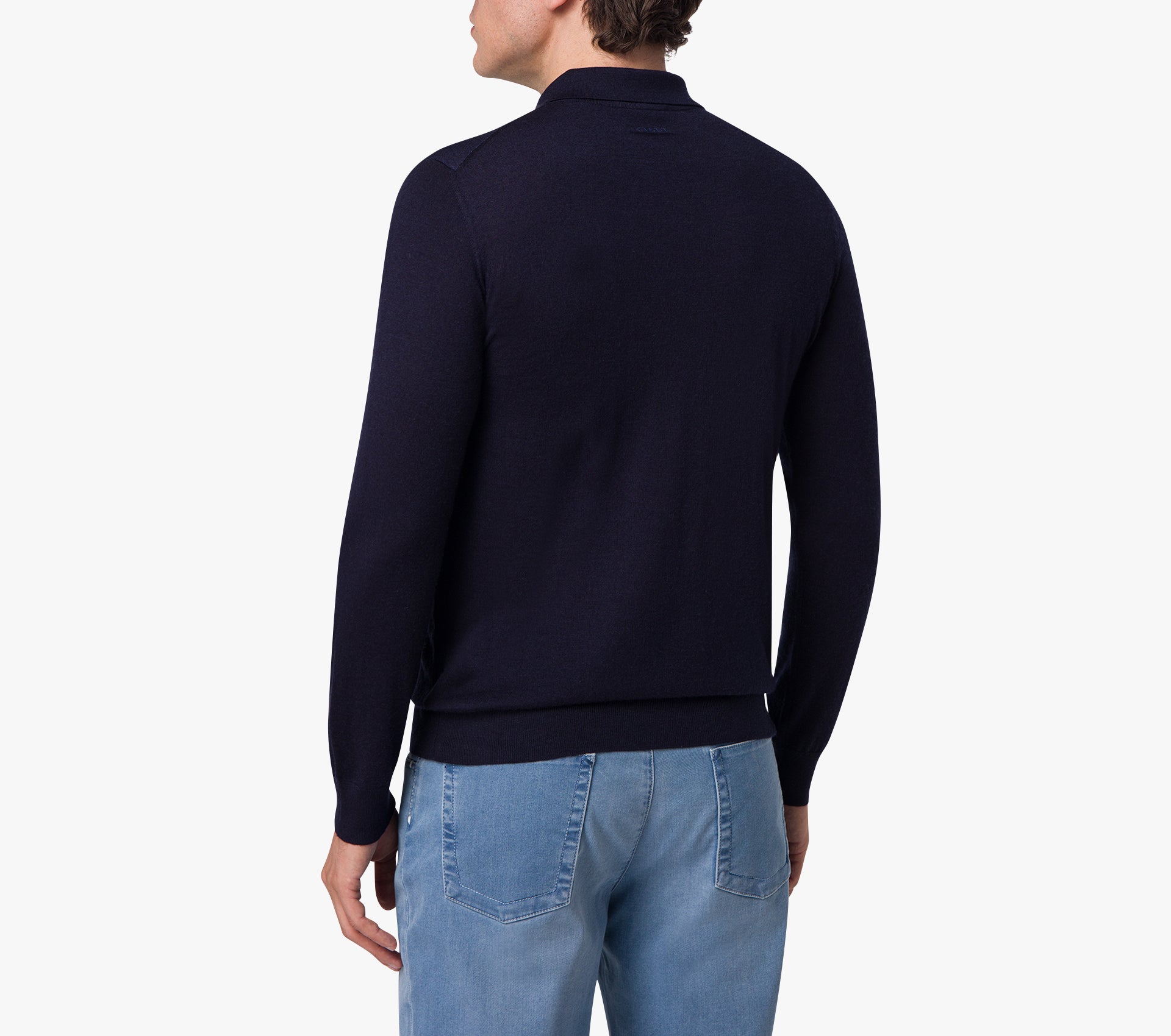 Sweater with Geometric Pattern