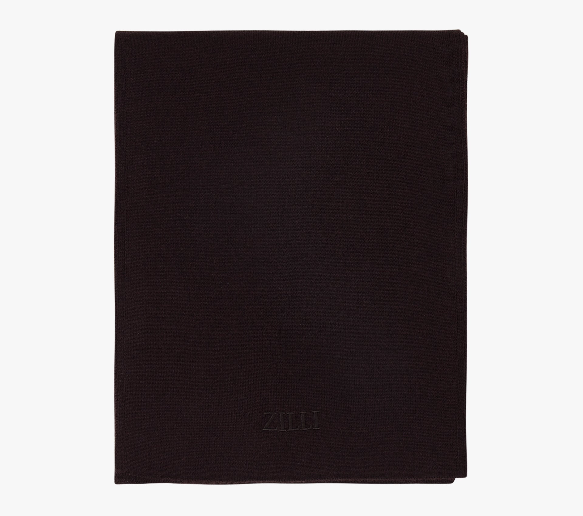 Scarf with Embroidered Zilli Lettering