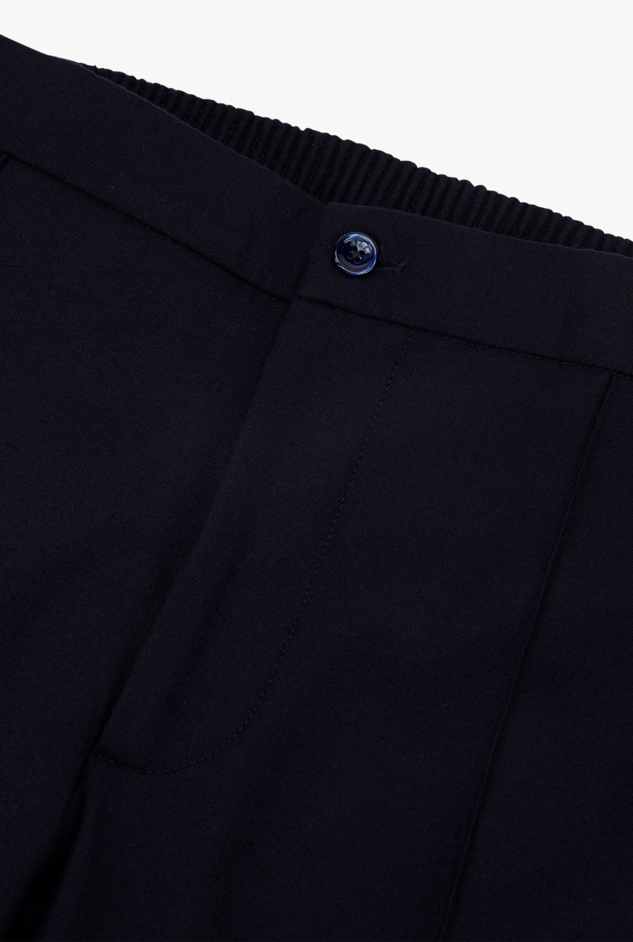 Trousers with Elastic Waistband