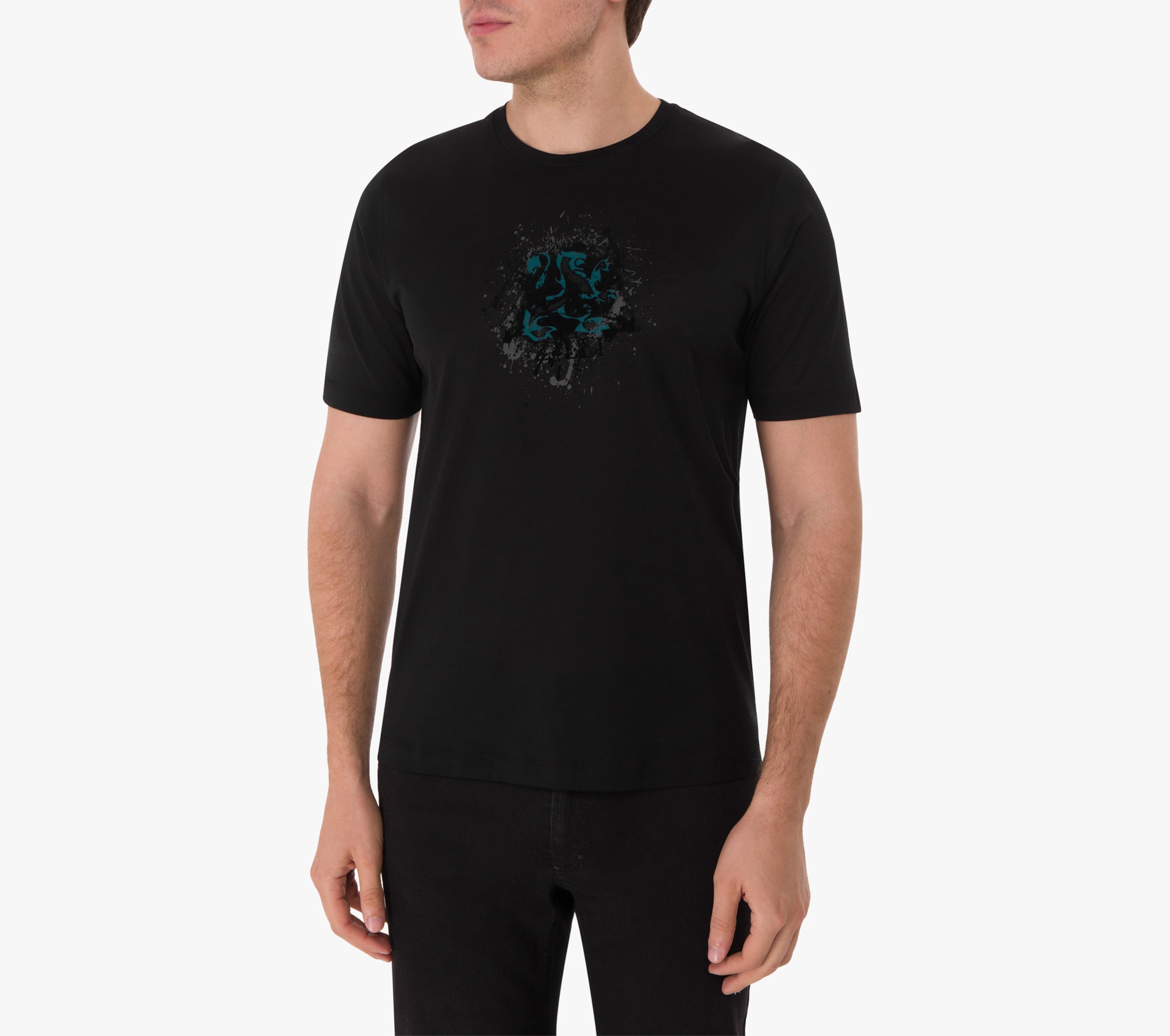 T-shirt with Lion Emblem