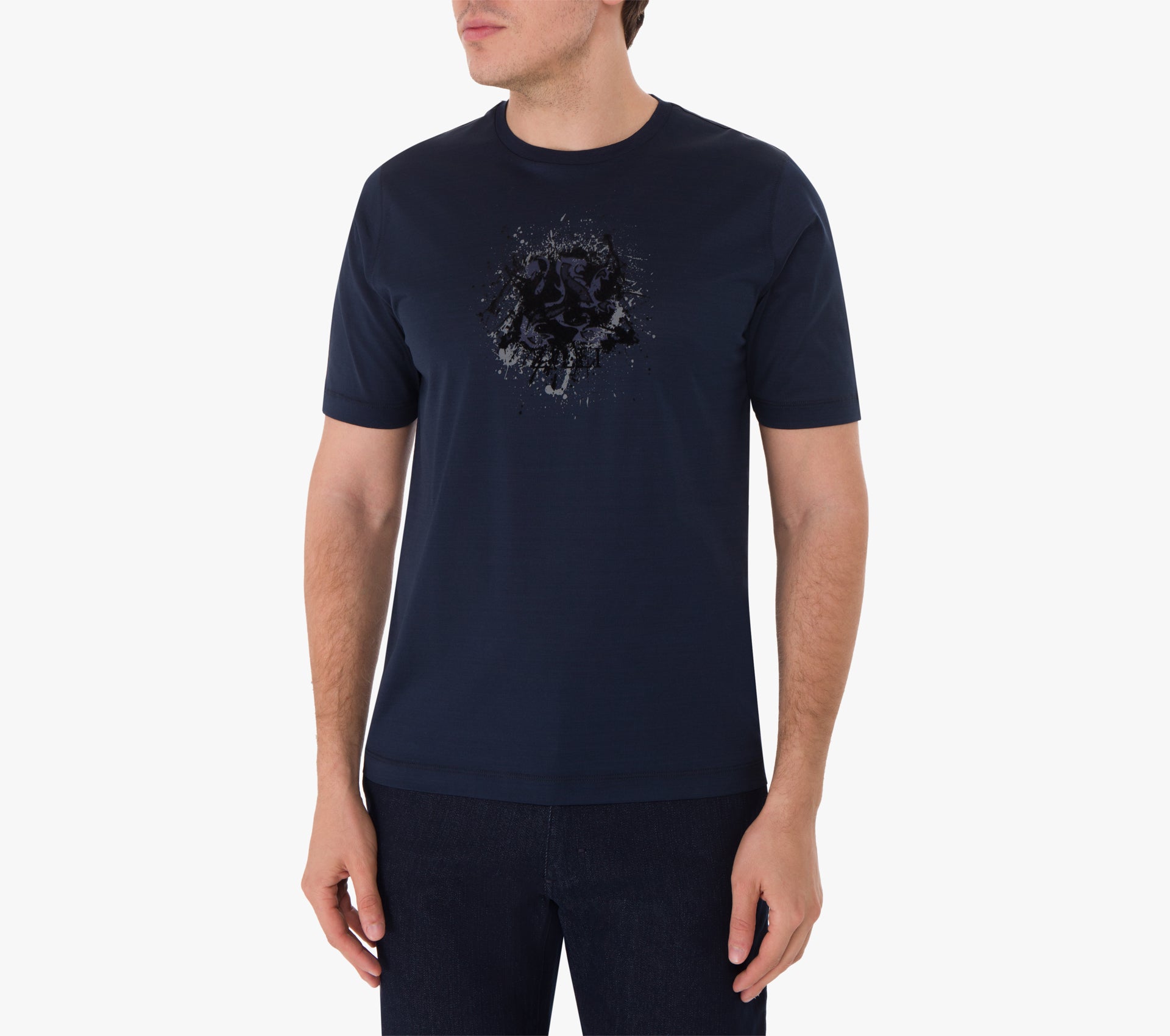 T-shirt with Lion Emblem