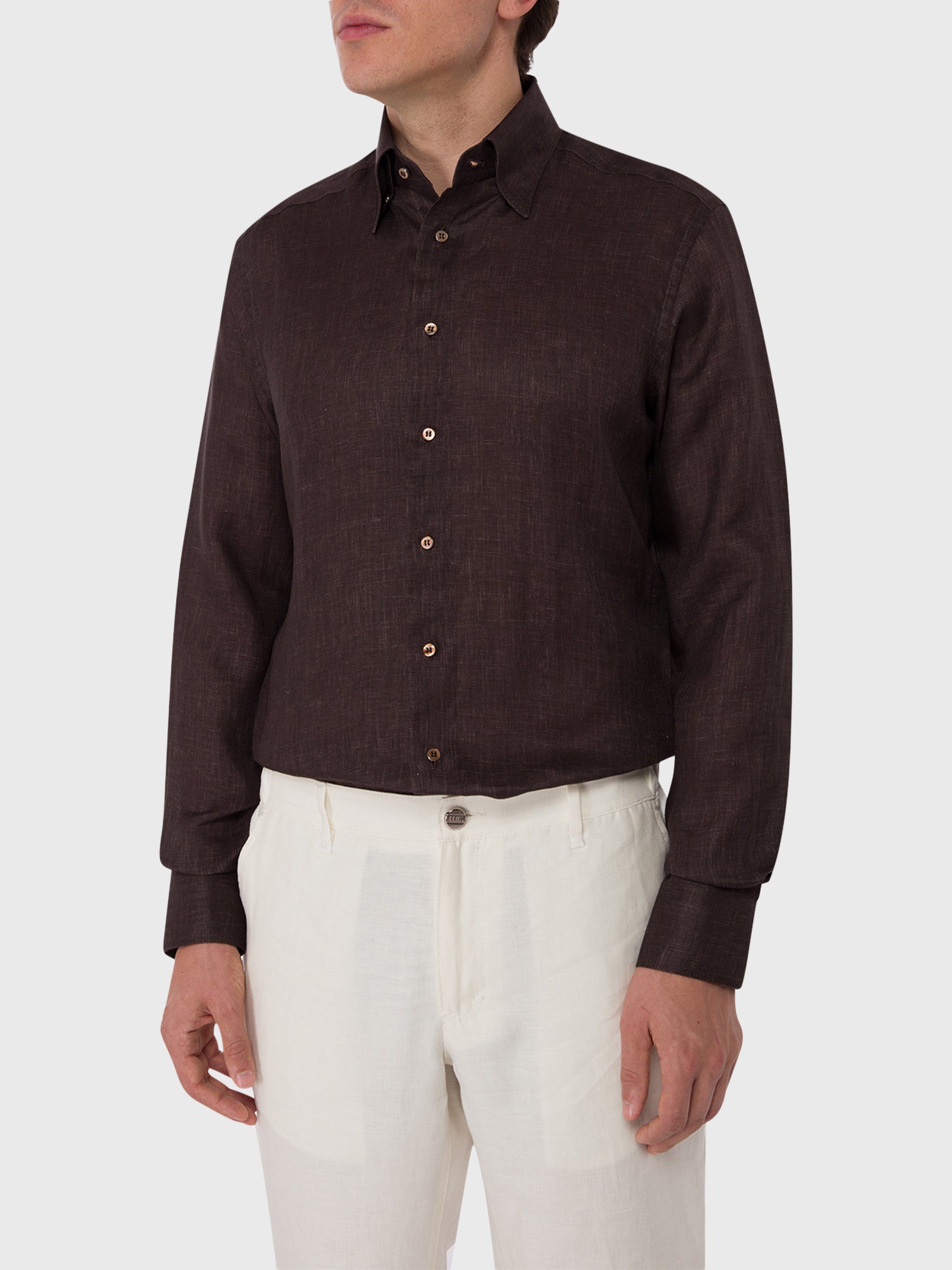 Triple Stitching Longe Sleeve Shirt