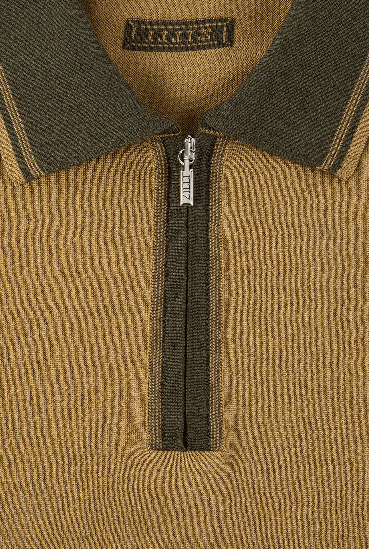 Short Sleeve Zipped Polo