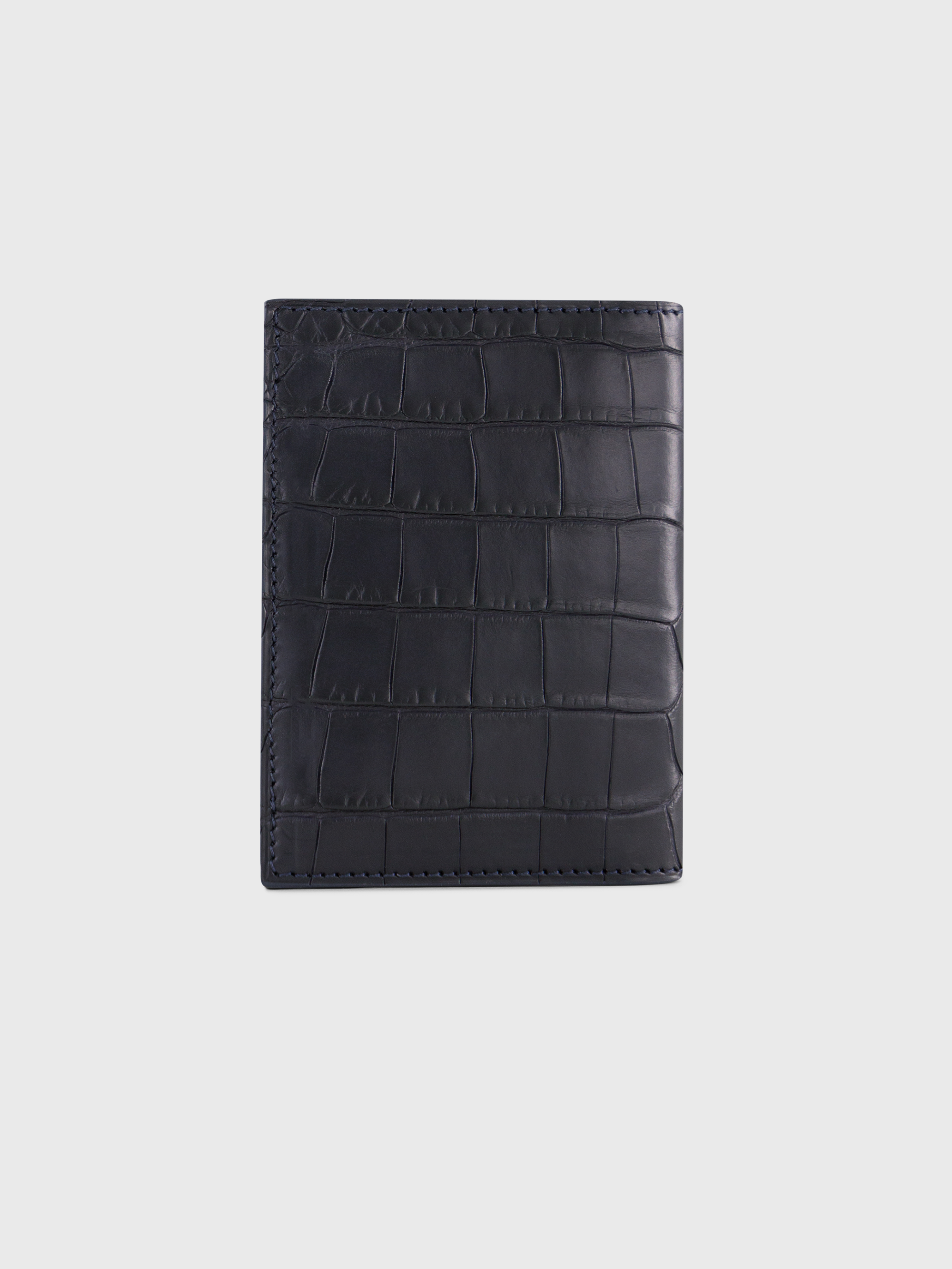 Crocodile Skin Folding Card Holder