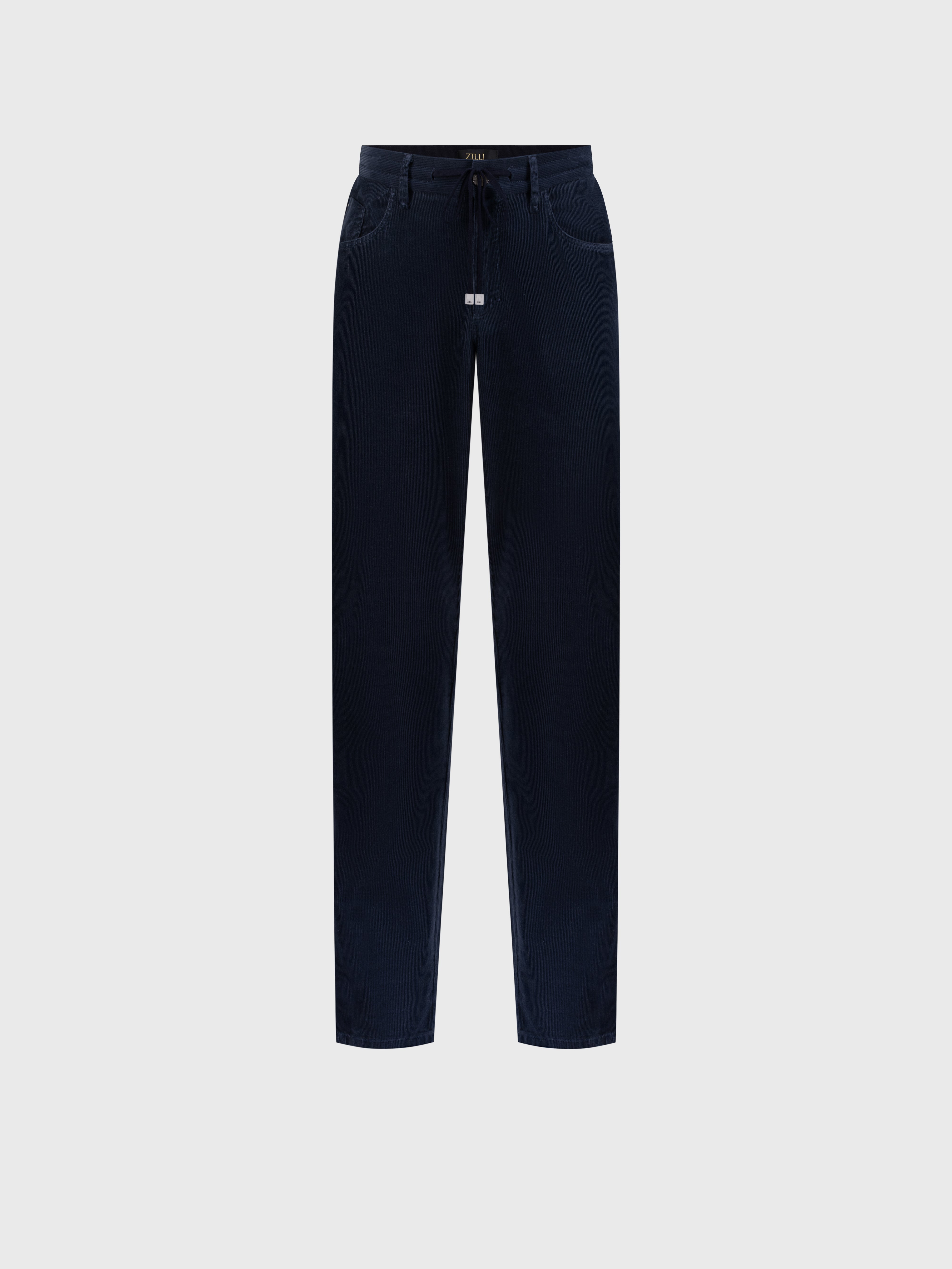 Corduroy Jeans in Cotton Blue Jeans