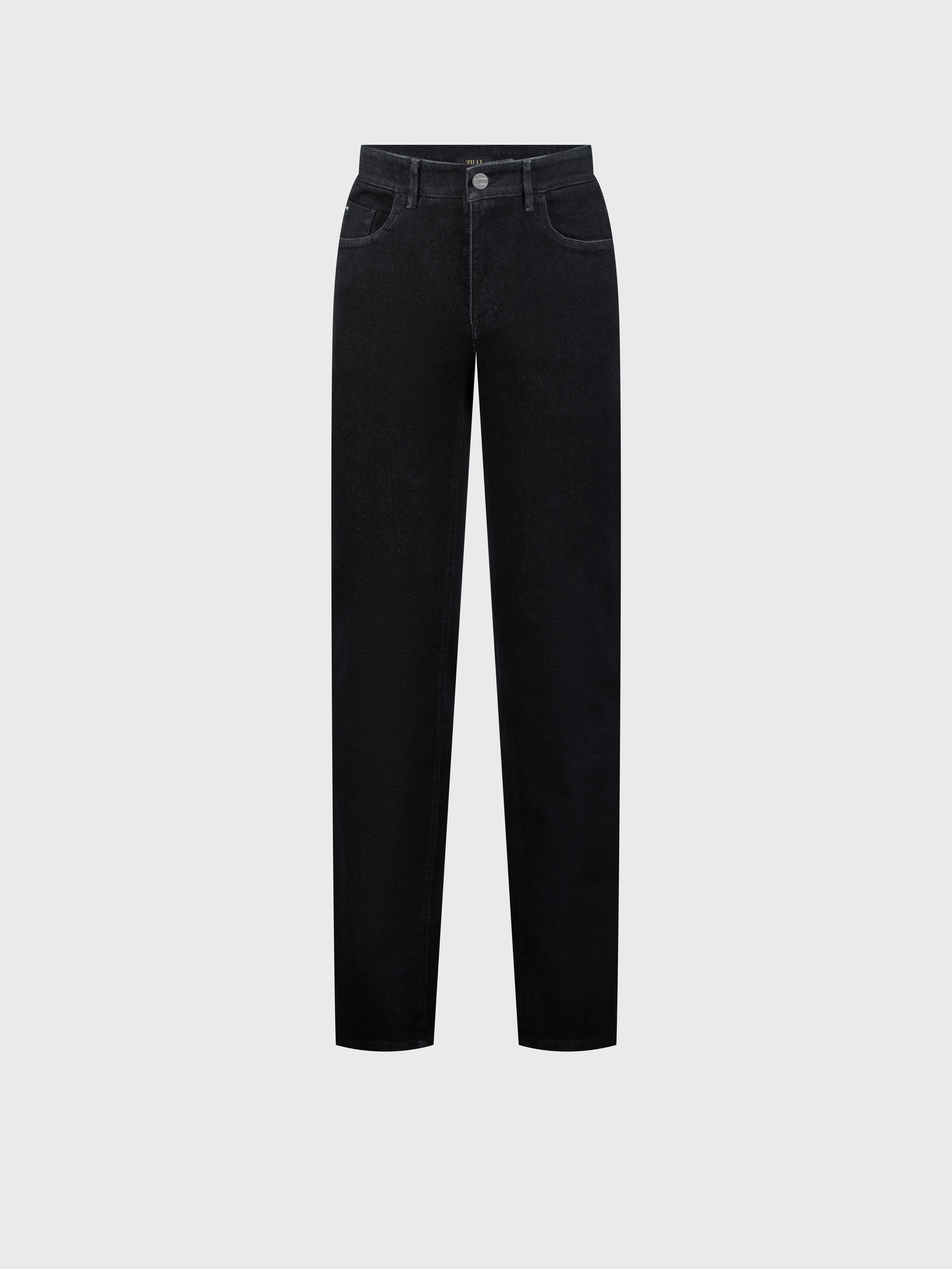 Cotton Jeans Black