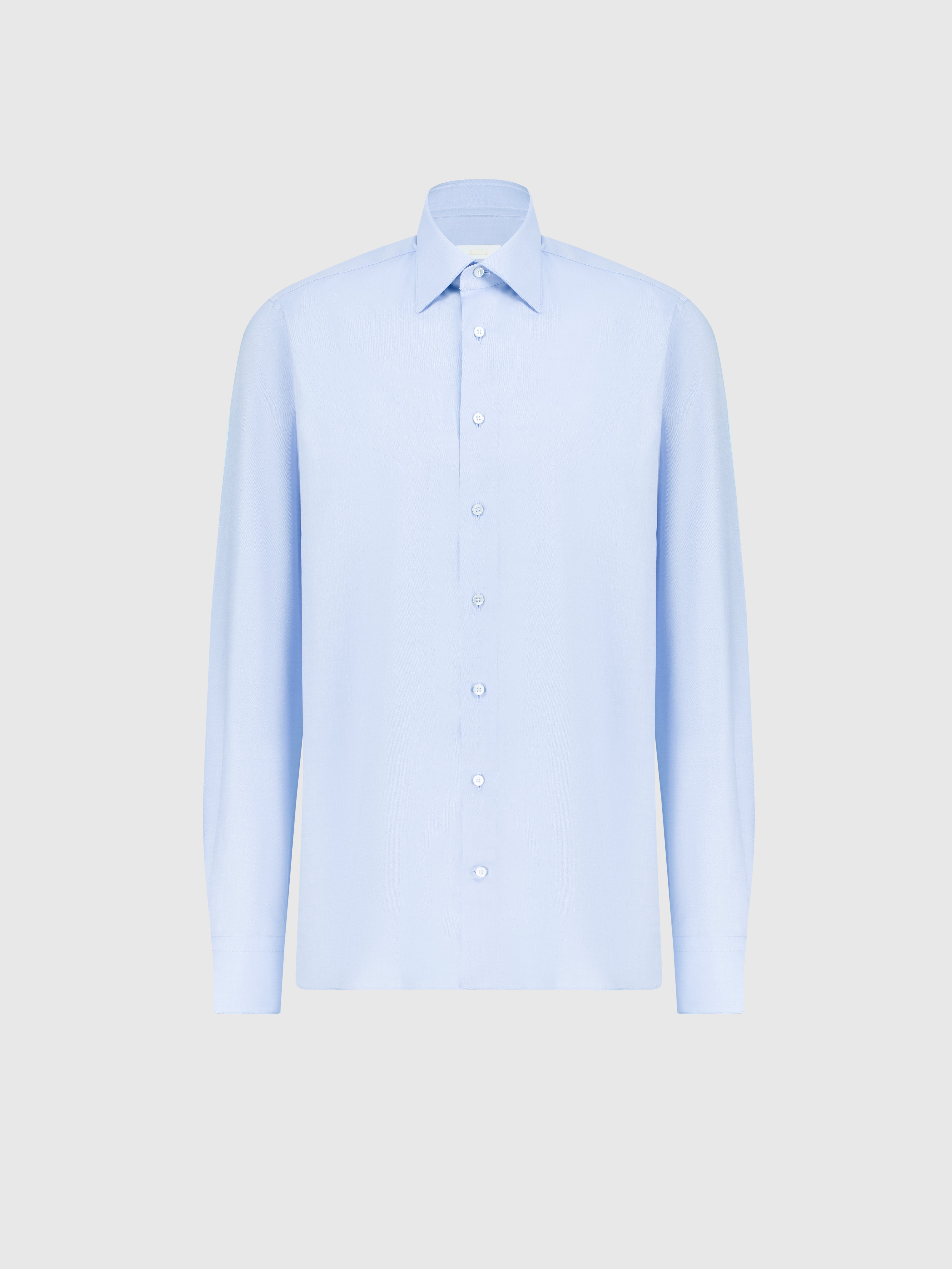 Cotton Shirt Light Blue