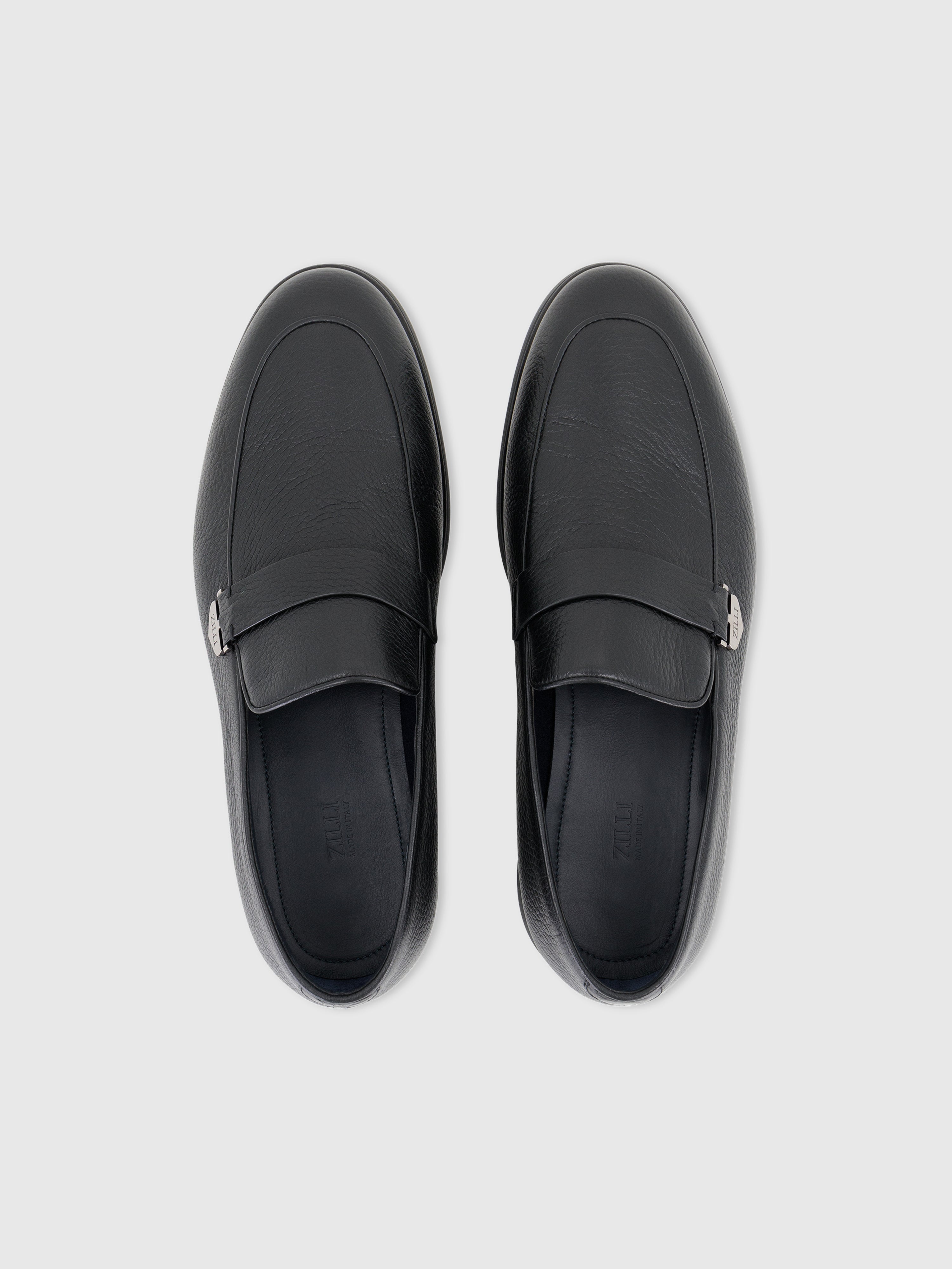 Deerskin Slip-On Black