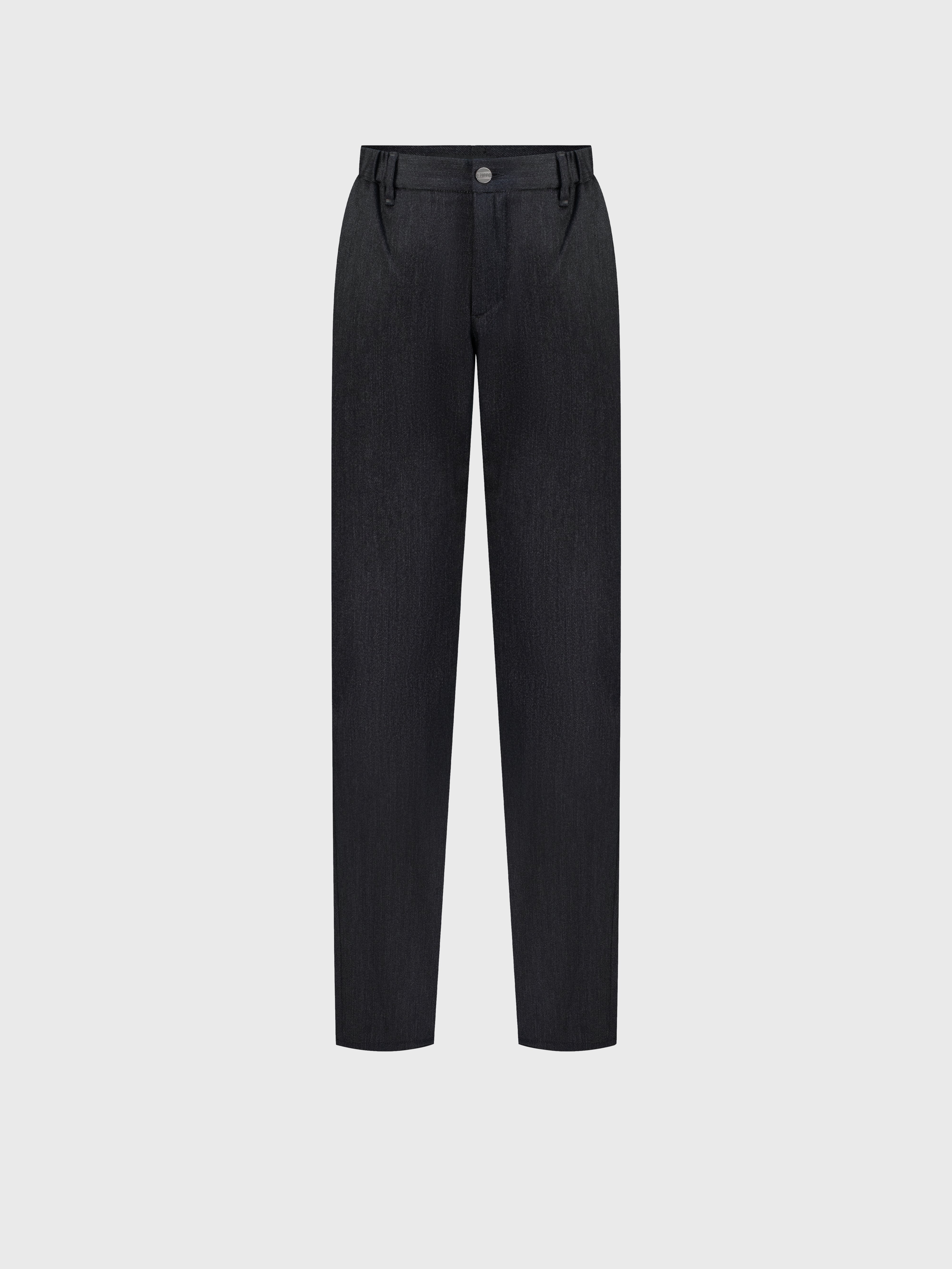 Slim Fit Trousers Grey Anthracite