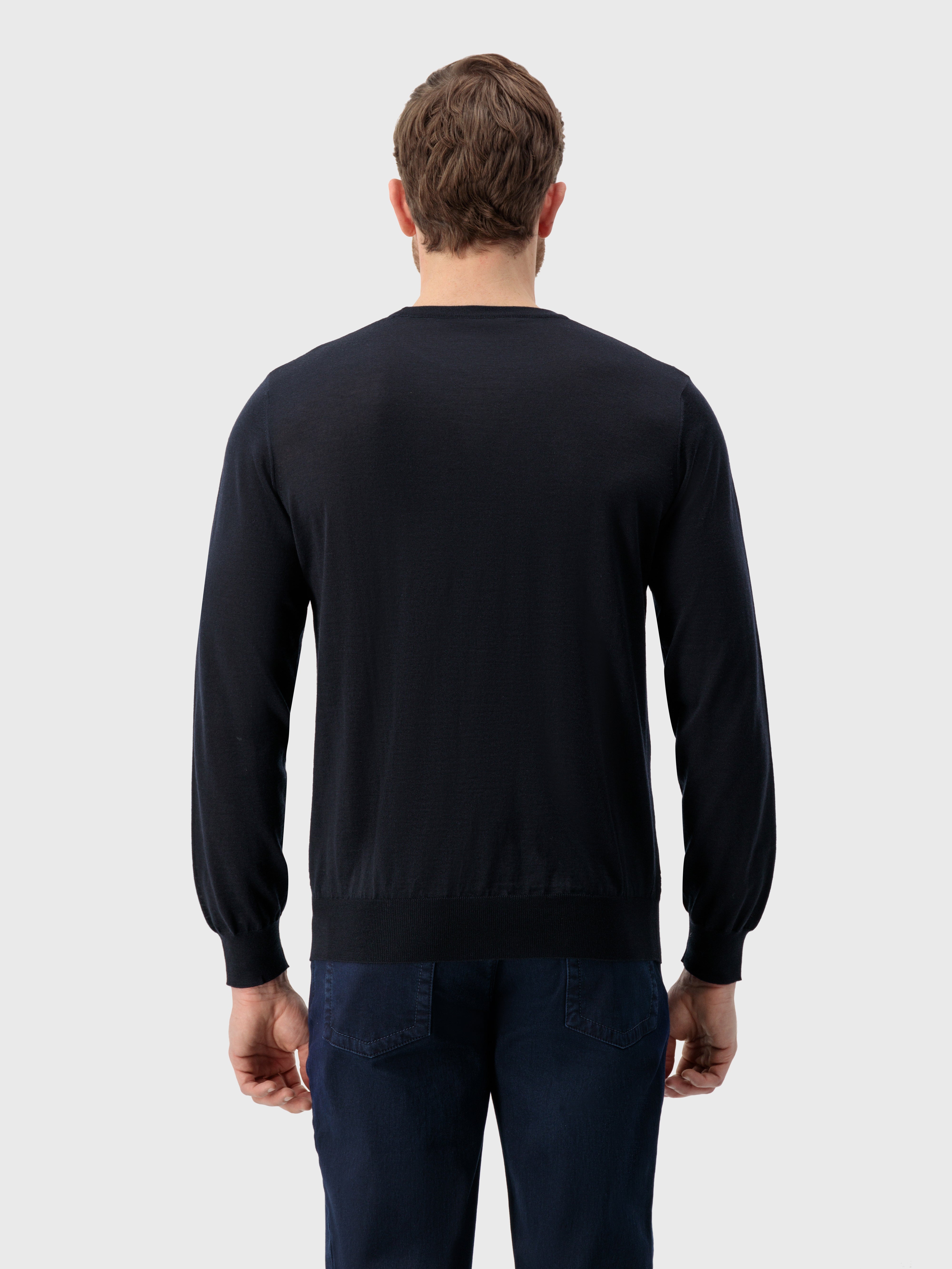 Crewneck Pullover Dark Navy