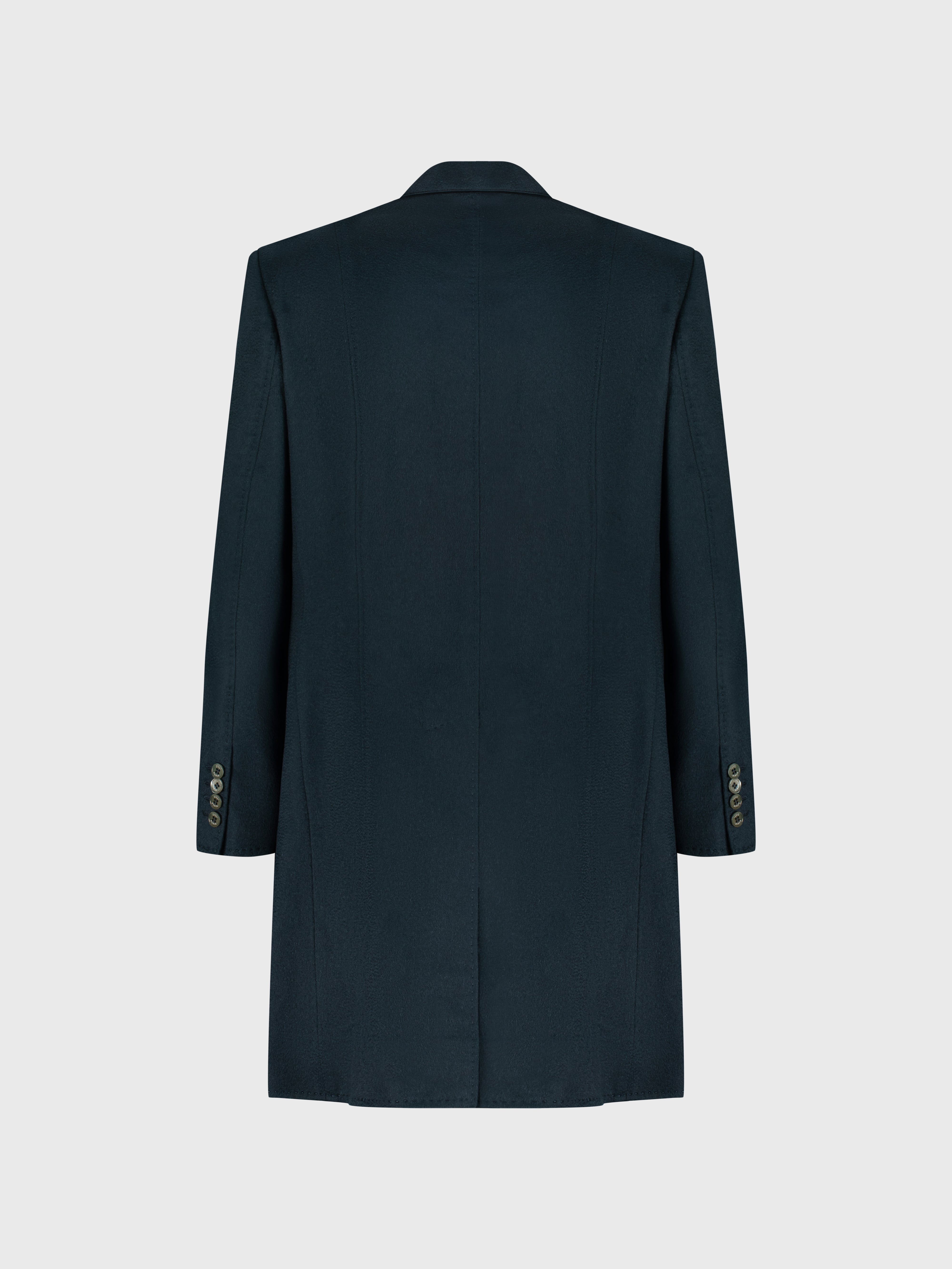 Cashmere Coat Dark Green