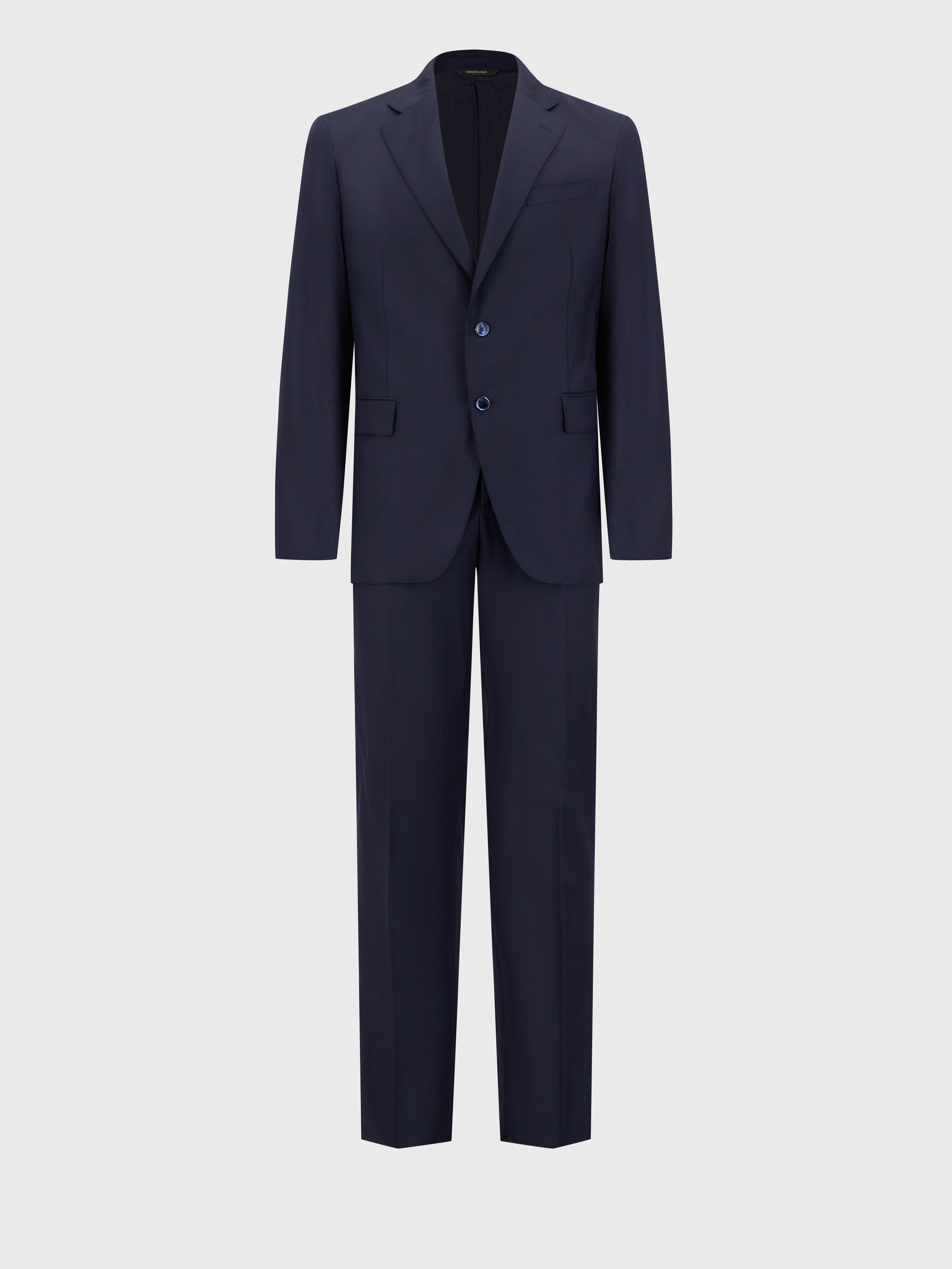 Formal Wool Suit Dark Navy