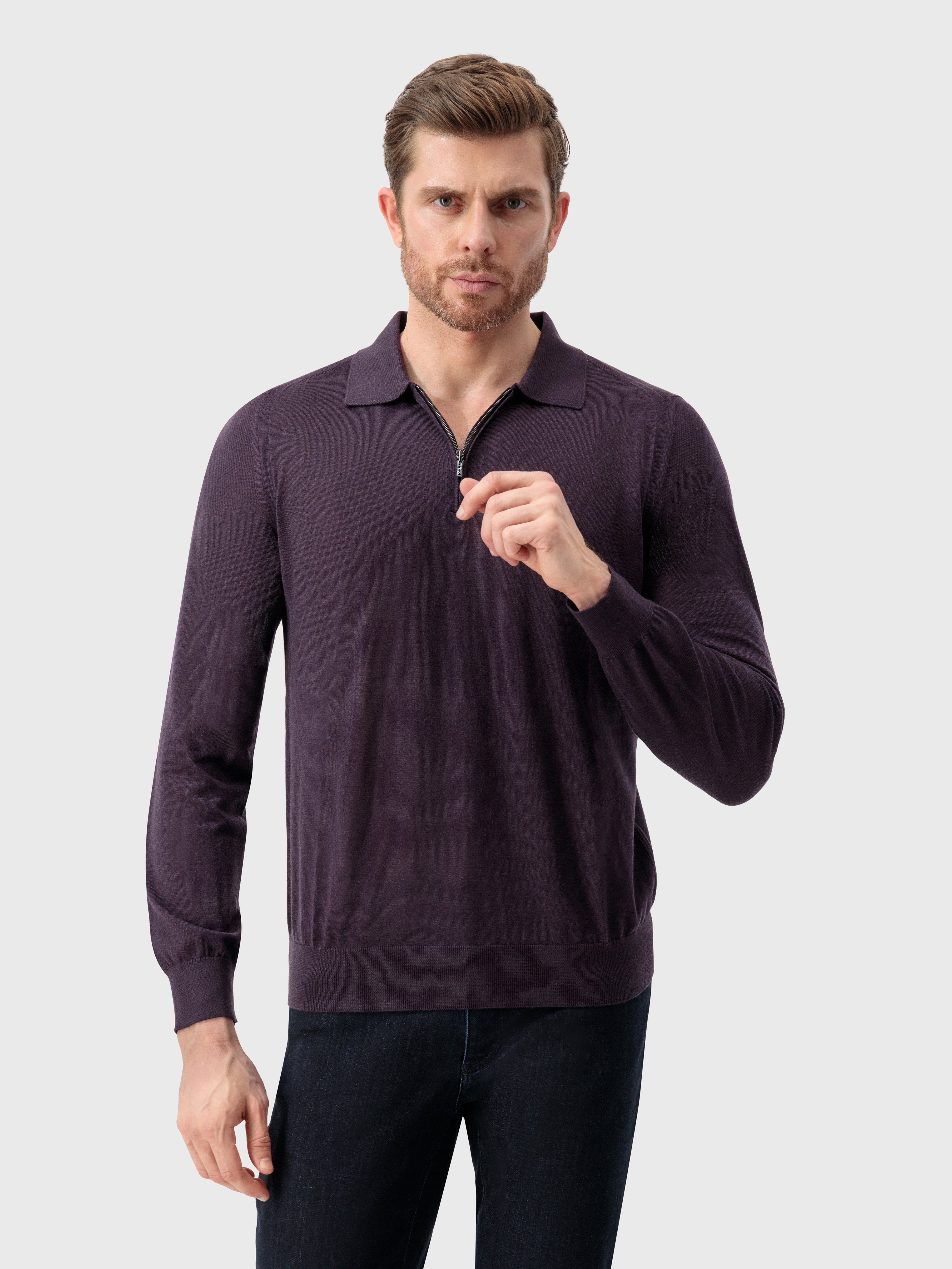 Knitwear Sweater Aubergine