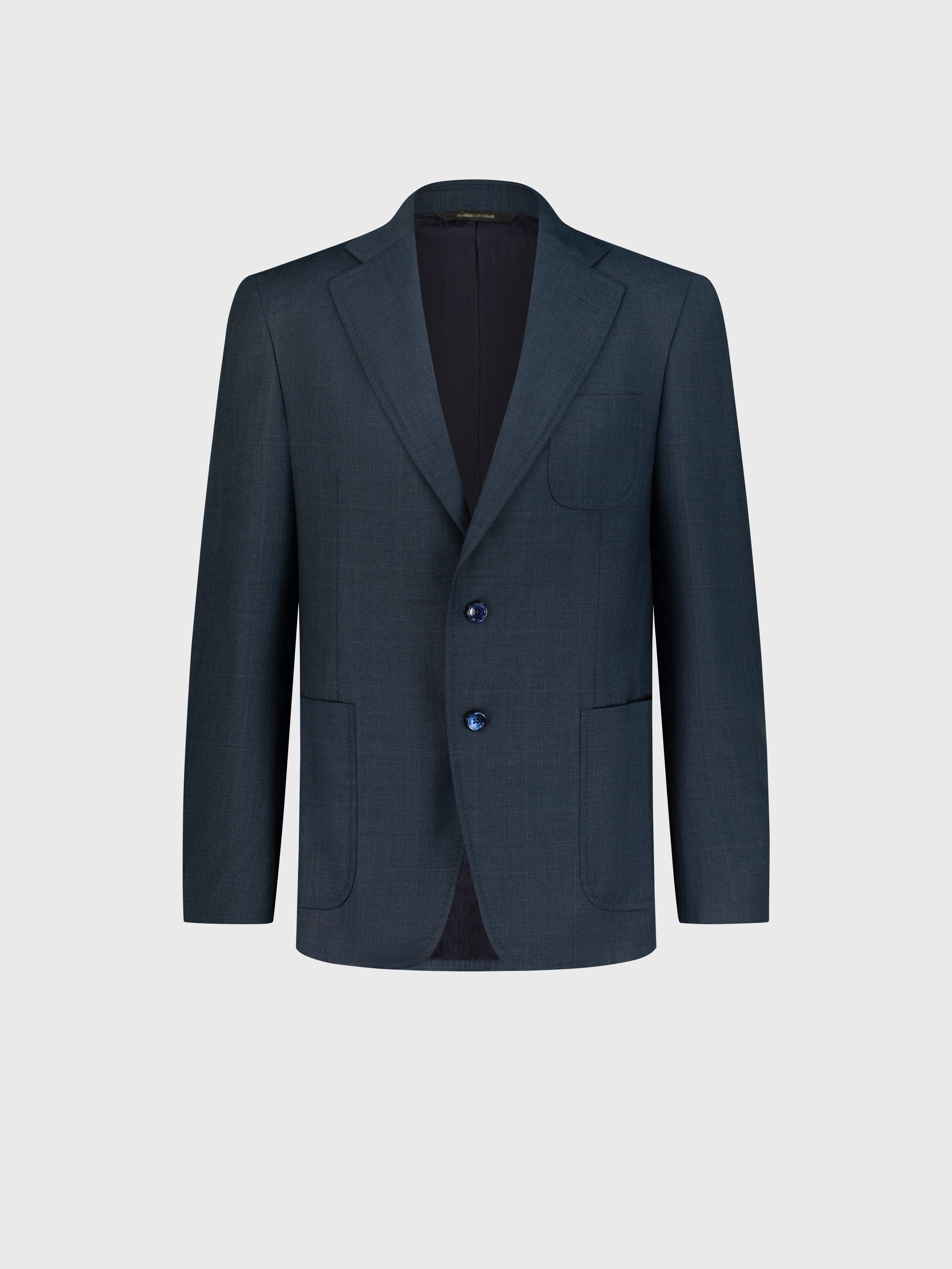 Formal Wool Jacket Dark Green