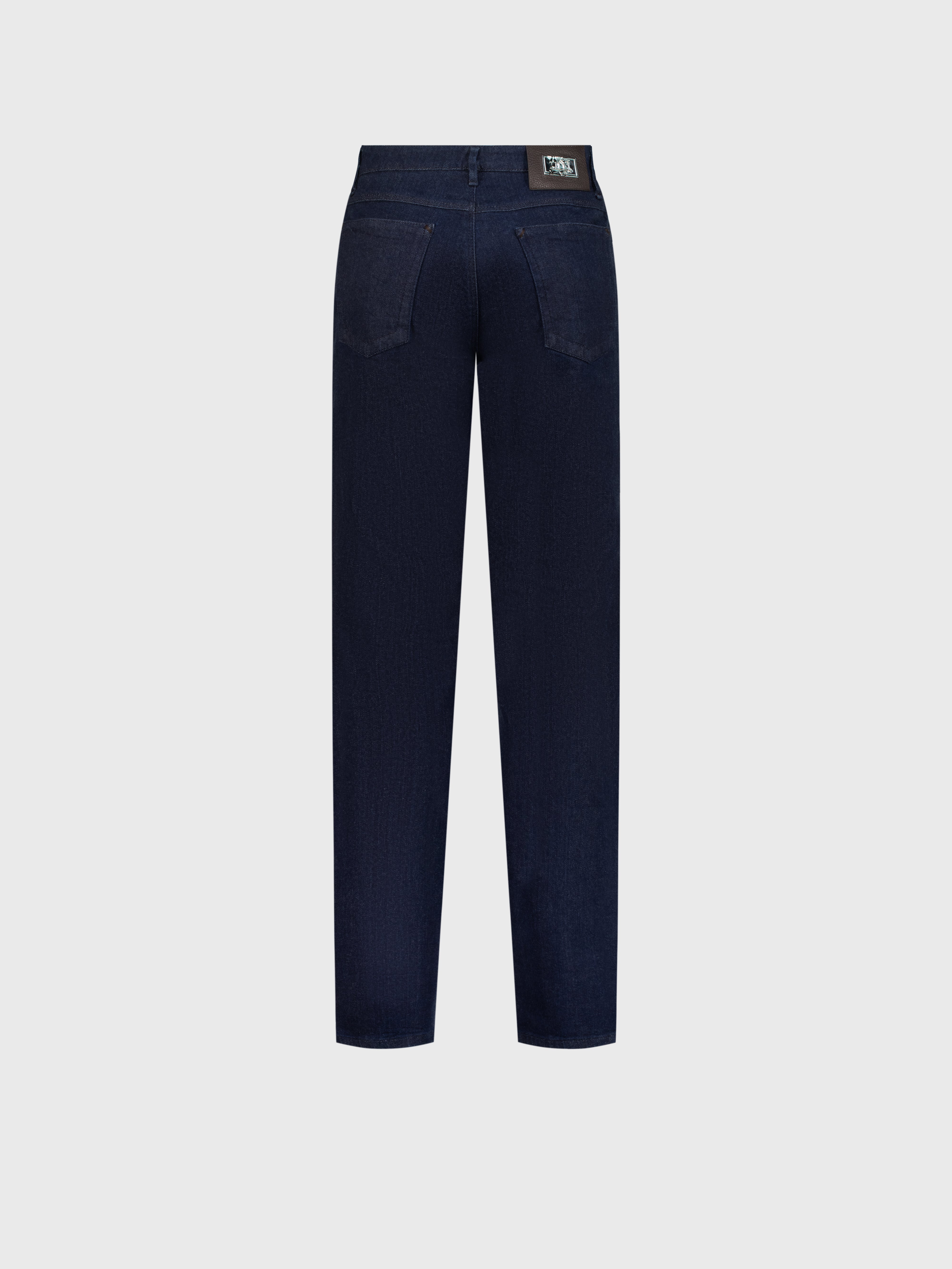 Cotton Jeans Blue Navy