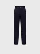 Wool Trousers Blue Navy