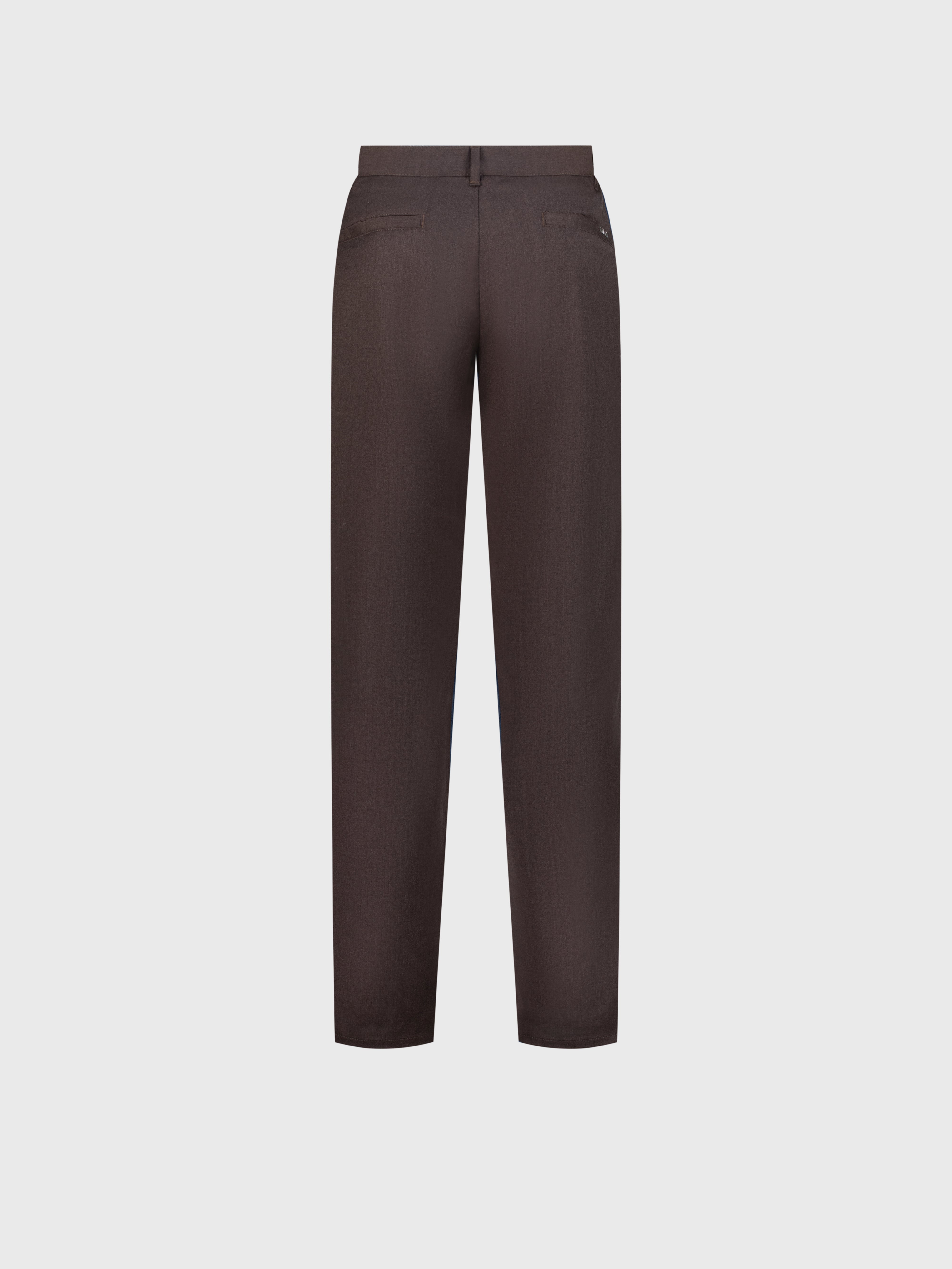 Wool Trousers Brown