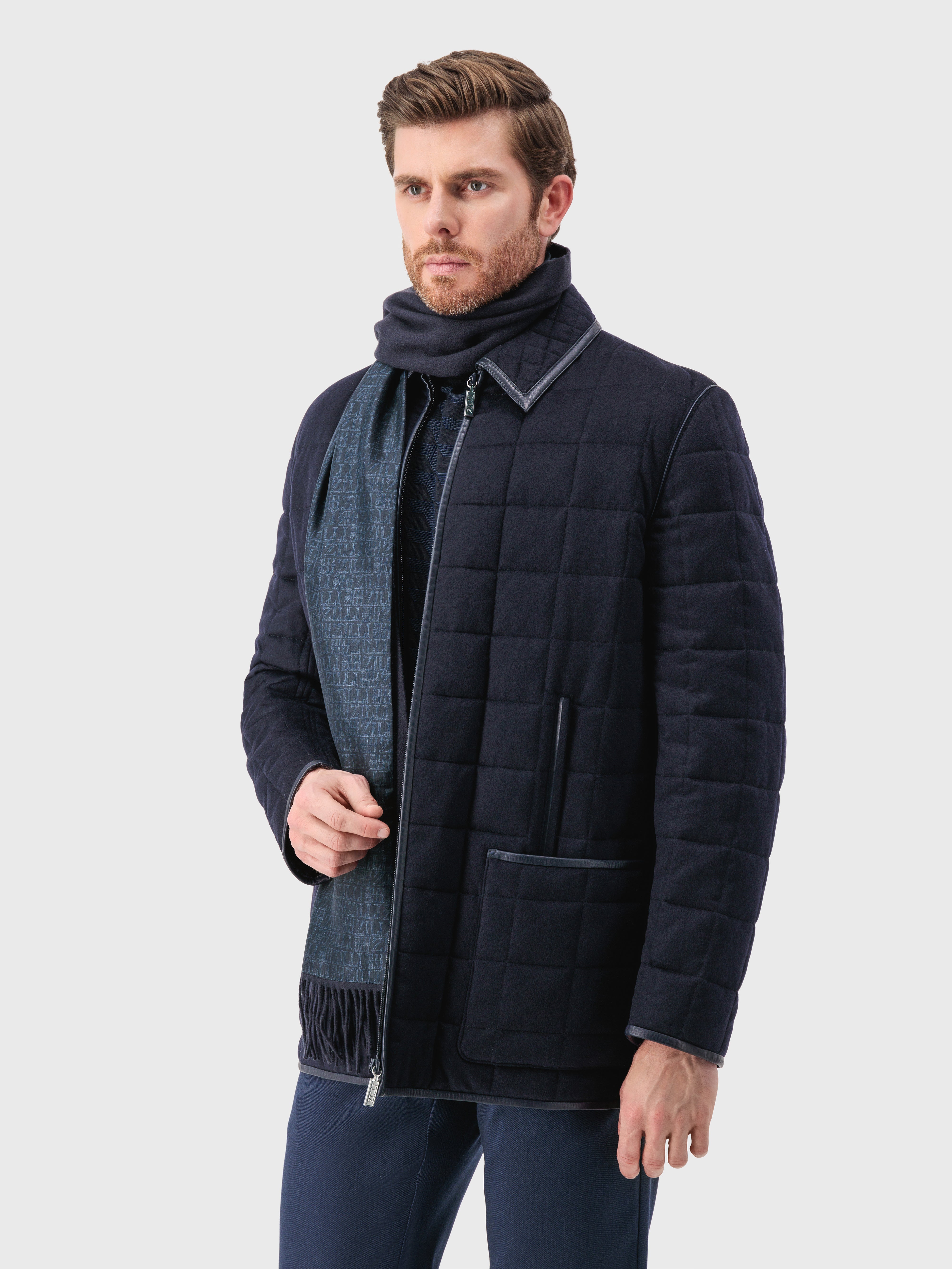 Quilted Cashmere Outerwear