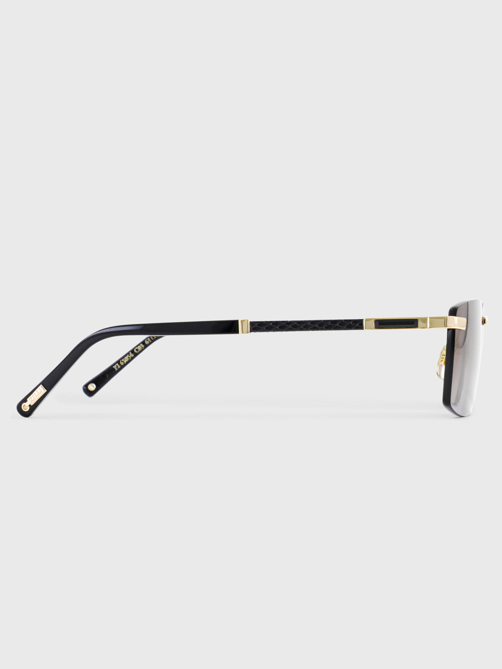 Lev Sunglasses - Shiny Gold and Black