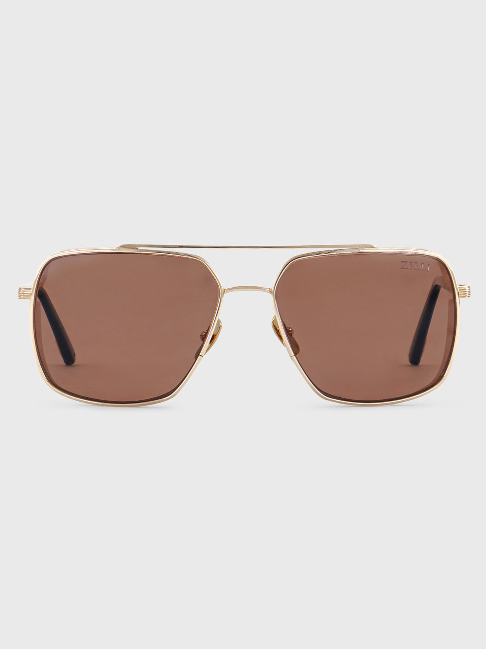 Olive Sunglasses - Shiny Gold and Black