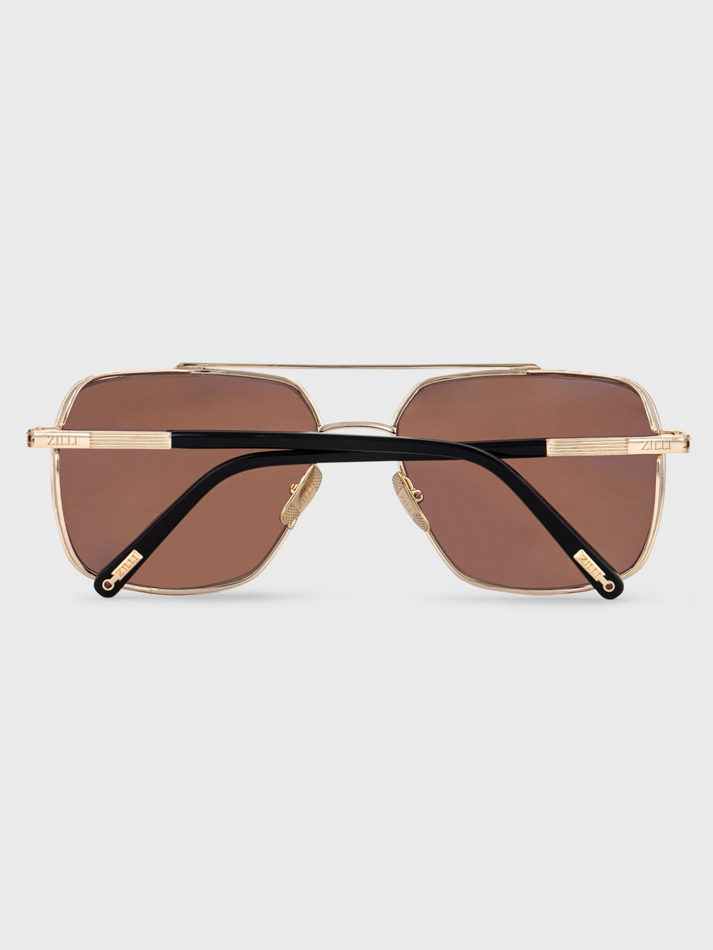 Olive Sunglasses - Shiny Gold and Black