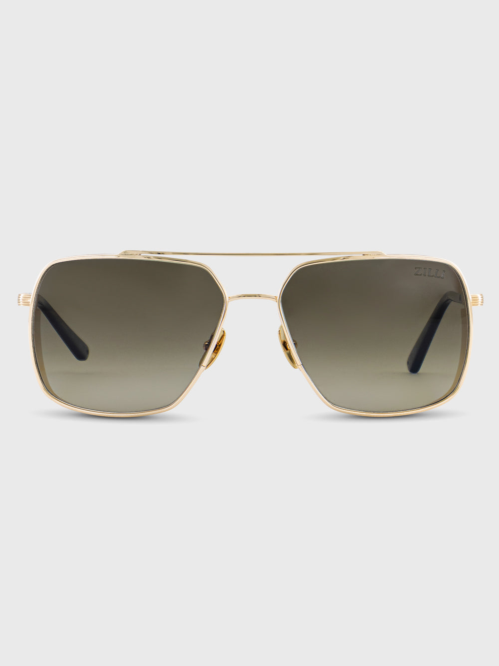 Olive Sunglasses - Shiny Gold and Black