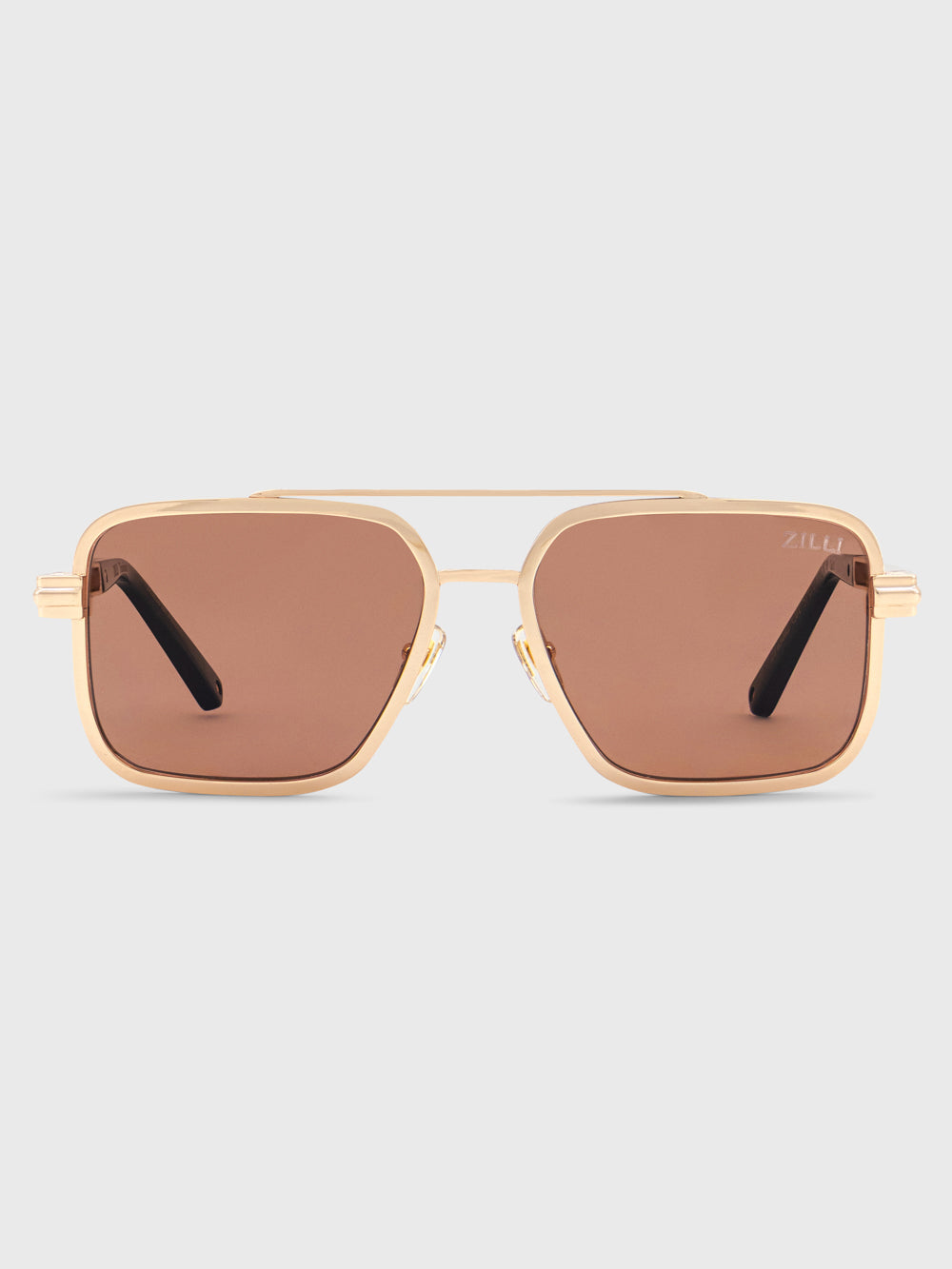 Omar Sunglasses - Shiny Gold and Black