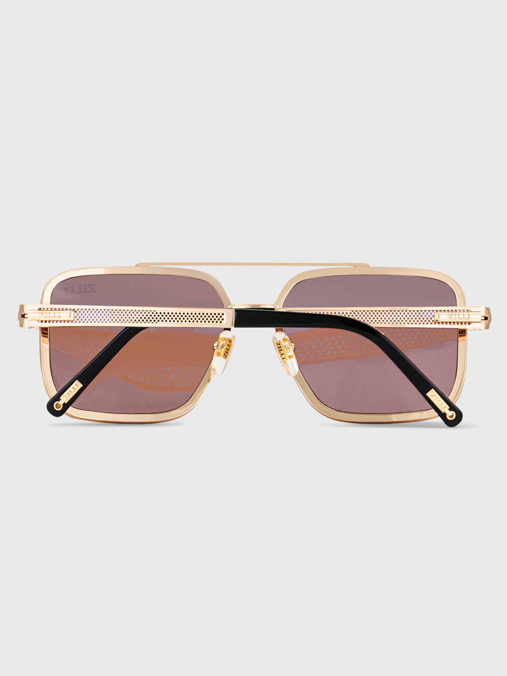 Omar Sunglasses - Shiny Gold and Black