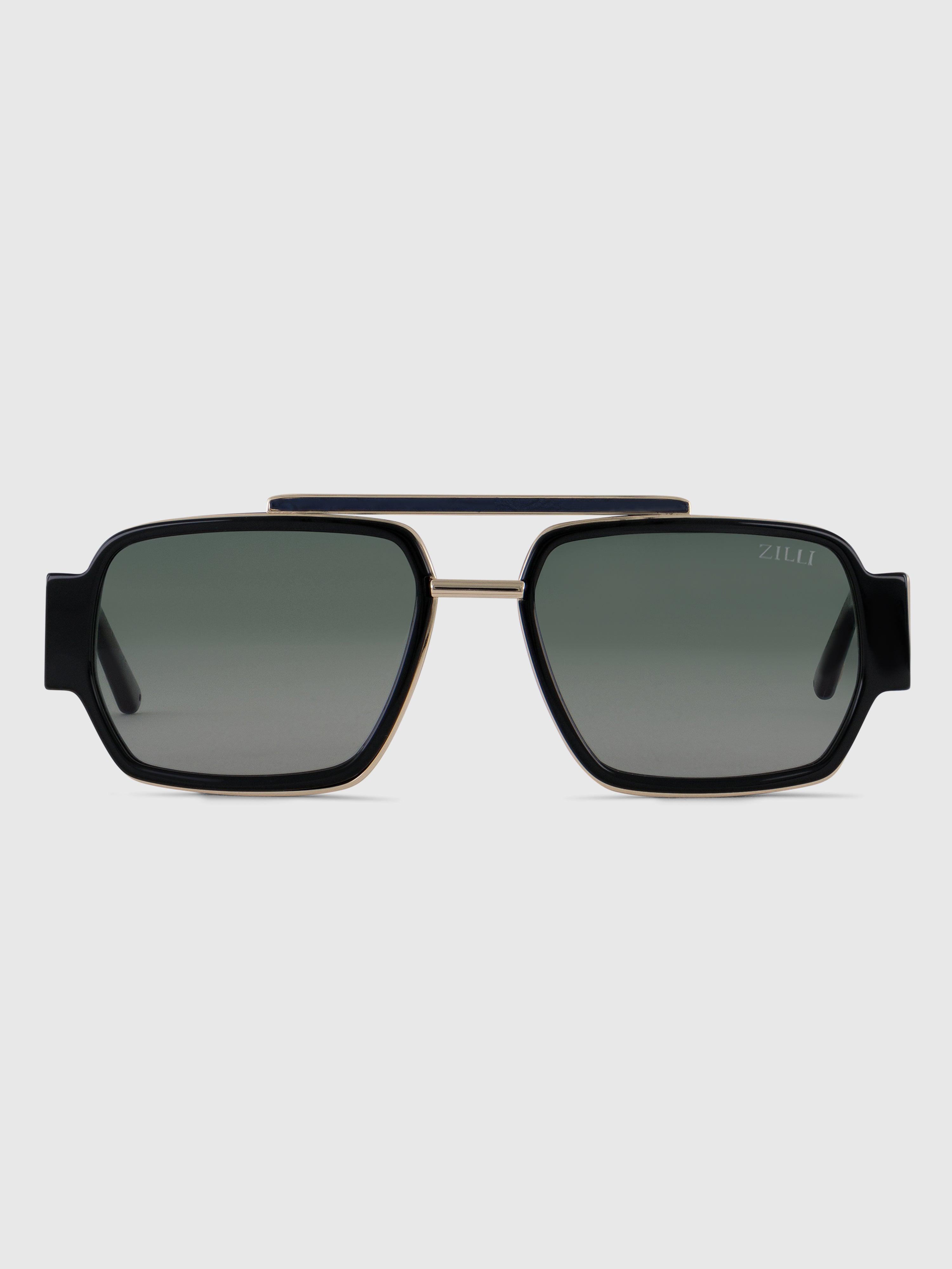 Sunglasses with Leather Details