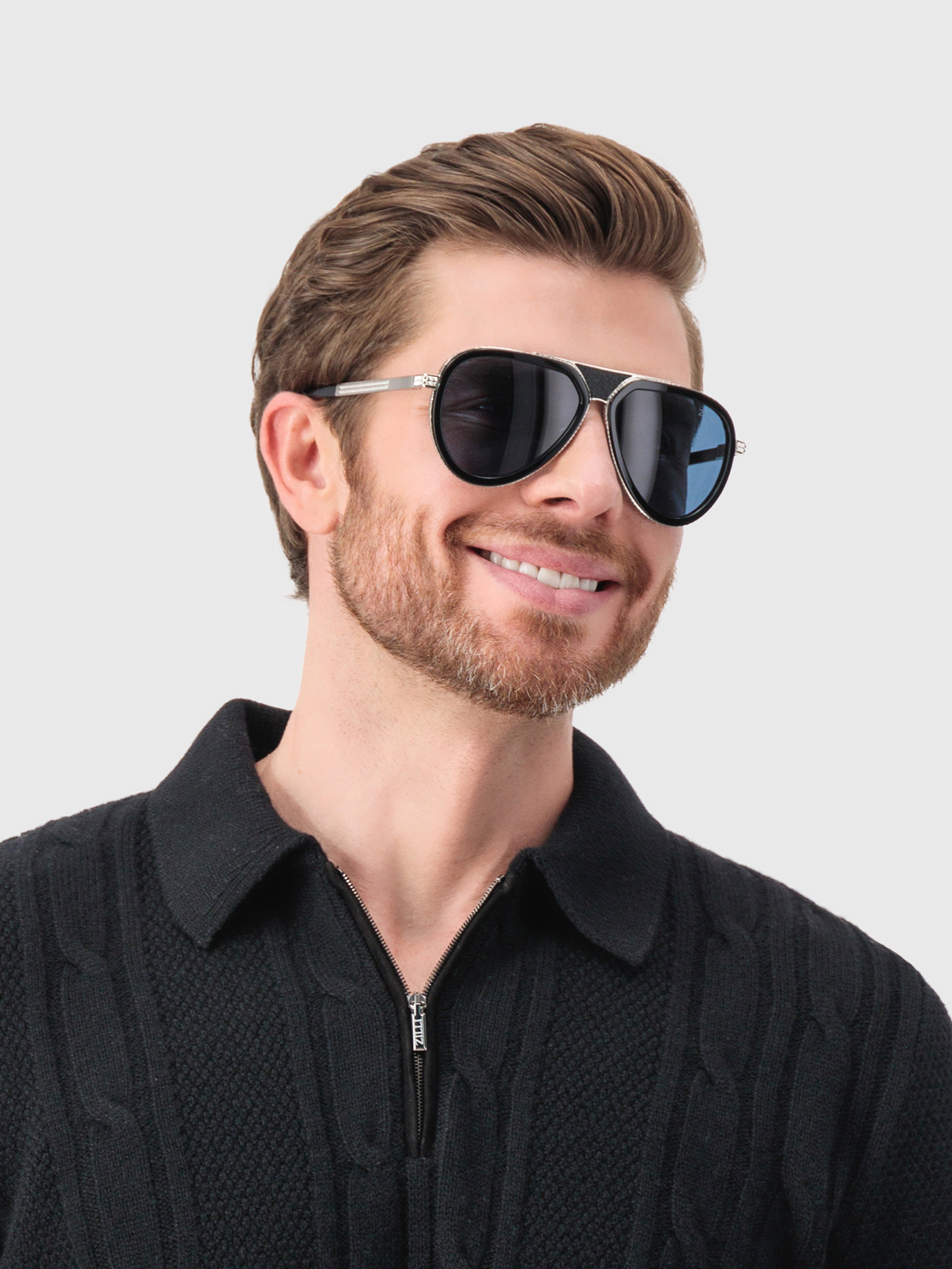 Sunglasses in Cellulose Acetate and Titanium