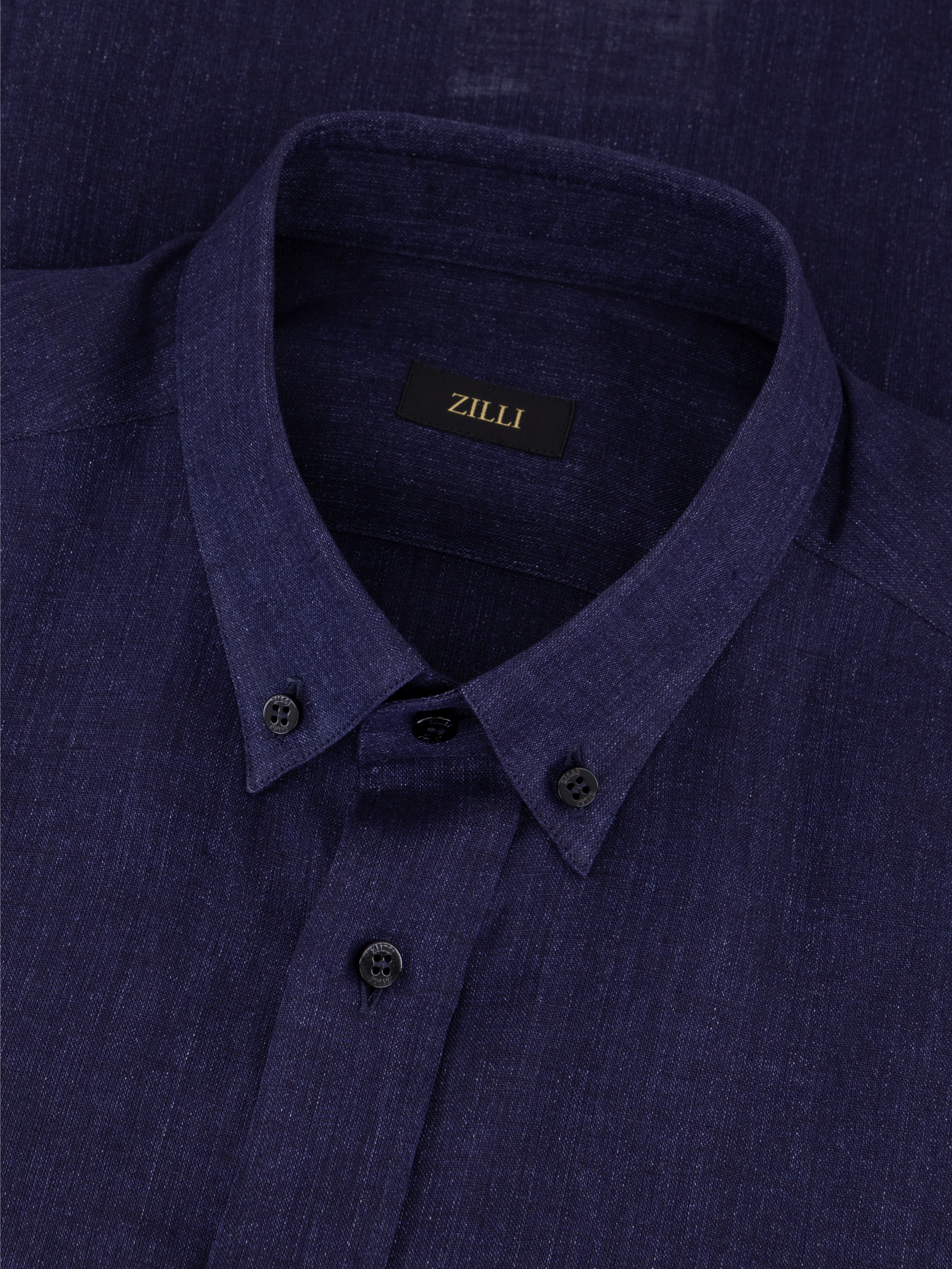 Linen Shirt - Blue Navy