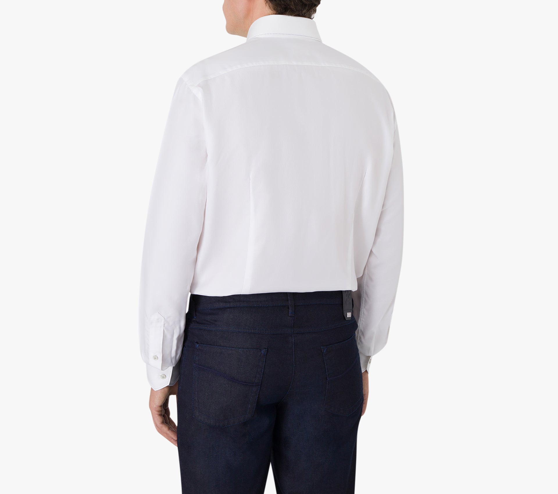 Silk Blend Long Sleeve Shirt