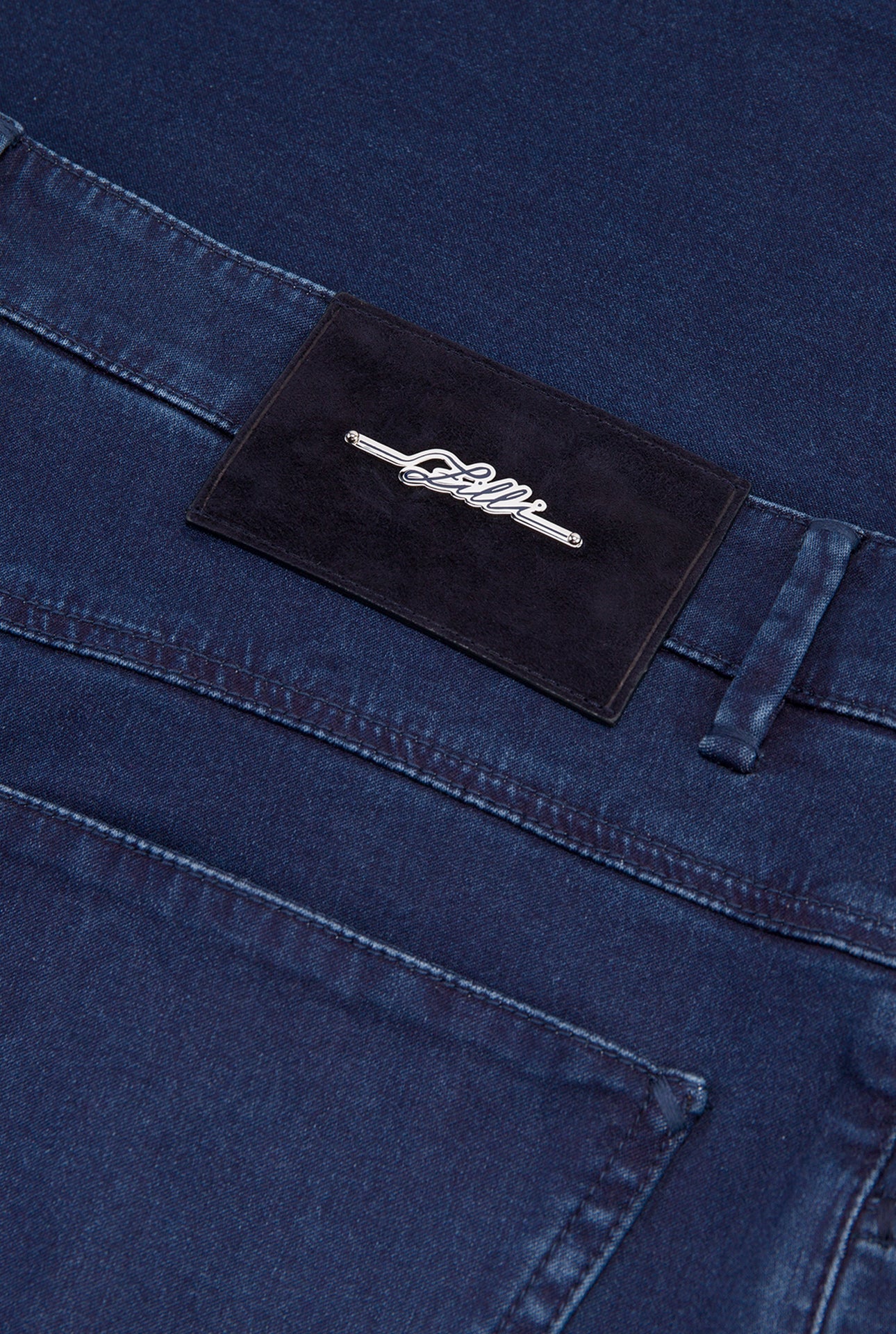 Regular Fit Jeans with Signature Plaque