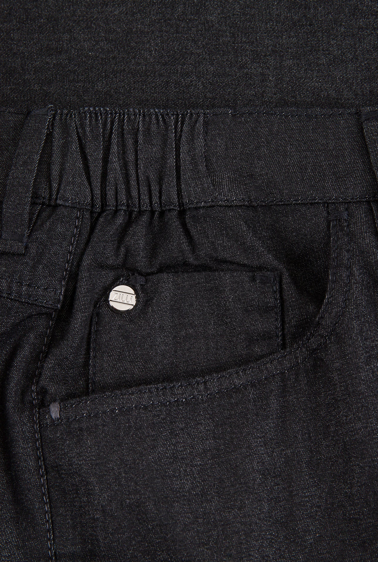 Slim Fit Jeans with Vertical Patch