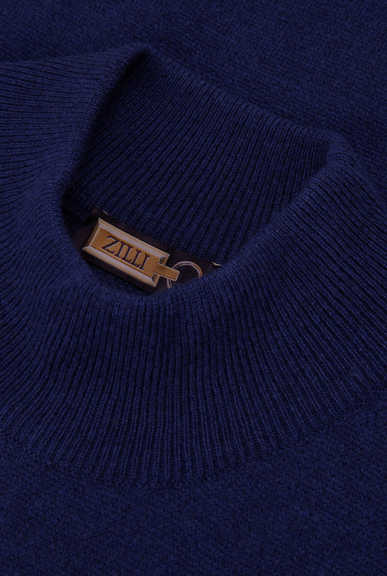 Wool and Cashmere Sweater with Triple Griffon Embroidery