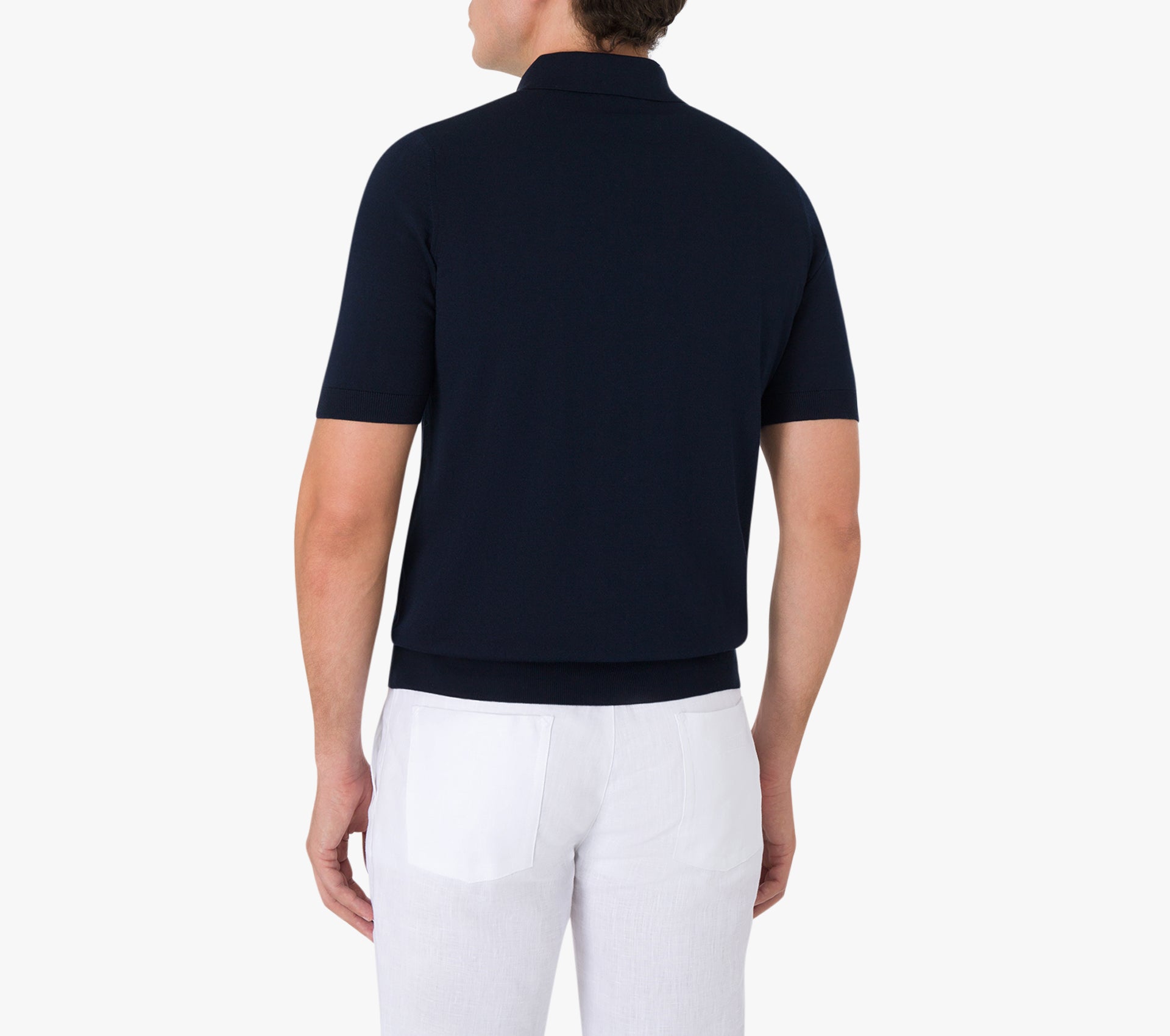 Zipped Polo Shirt