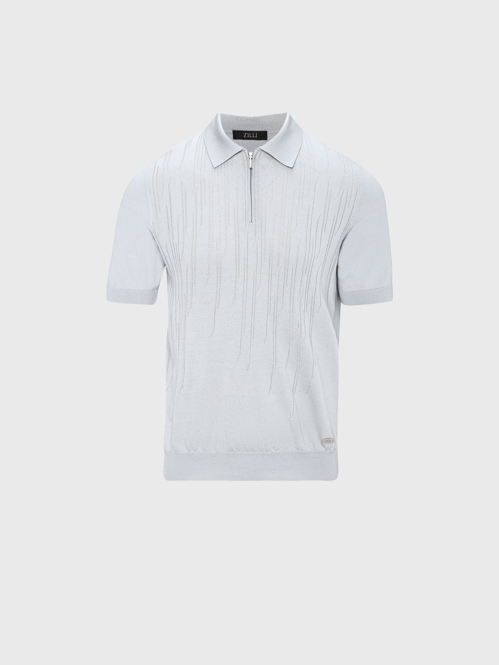 Zipped Polo Shirt