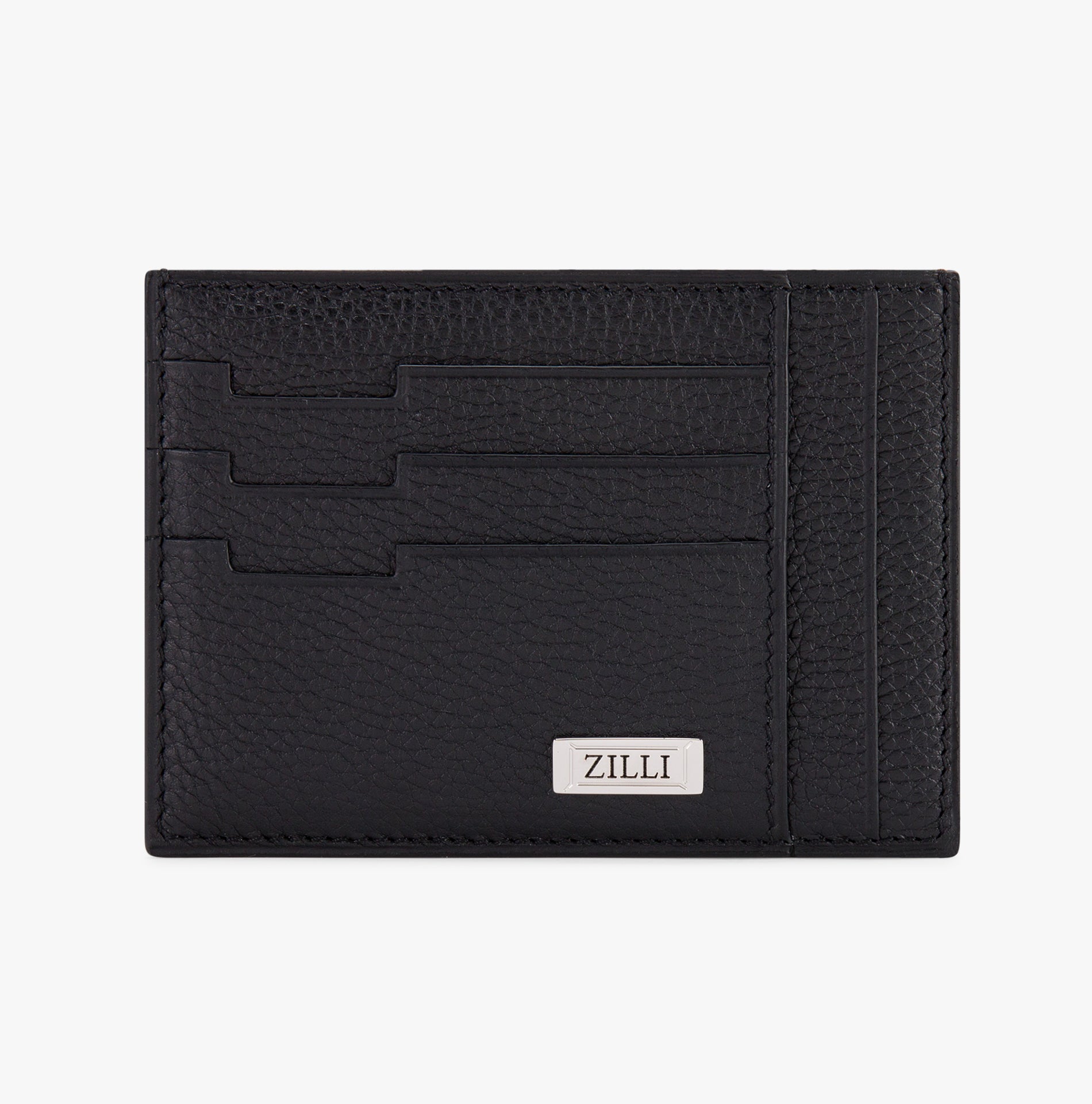 CC7 Grained Calfskin Credit Card Holder